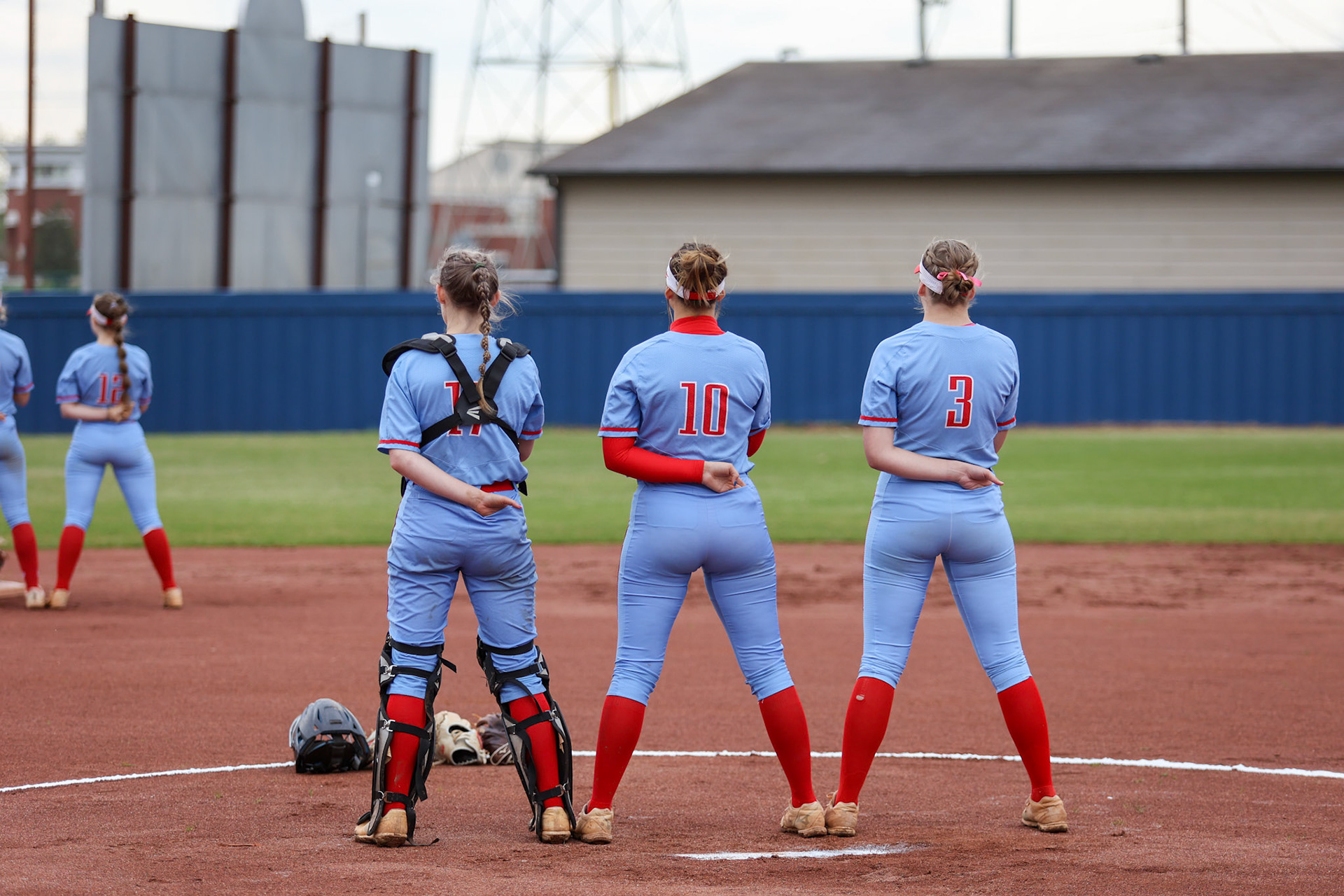 St. Benedict Softball vs Millington on Senior Night at St. Benedict at Auburndale in Memphis, TN on April 20, 2022. (Ryan Beatty/SBA)