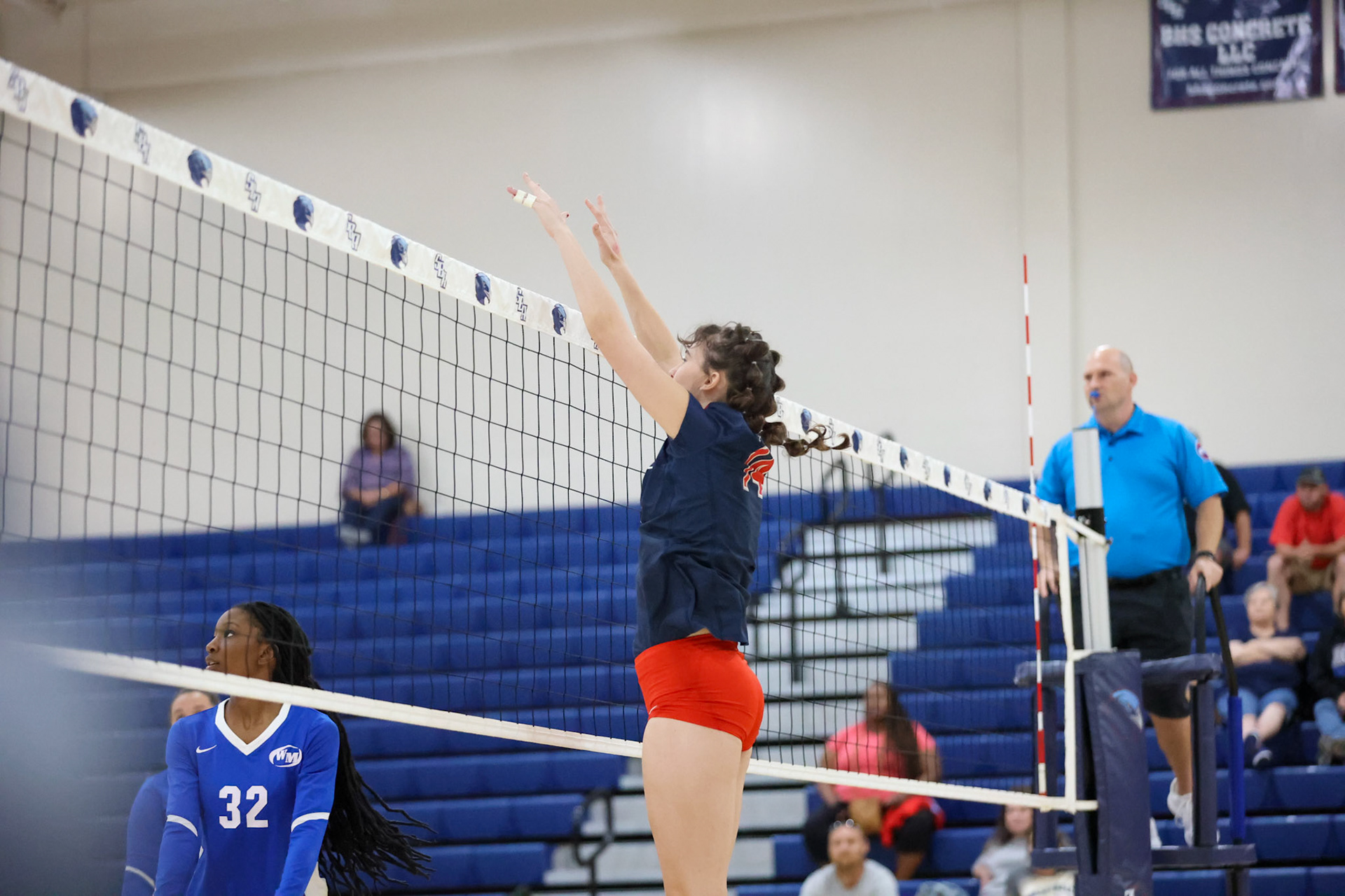 St. Benedict Volleyball vs West Memphis at St. Benedict on Monday, September 12, 2022. (Ryan Beatty/SBA)