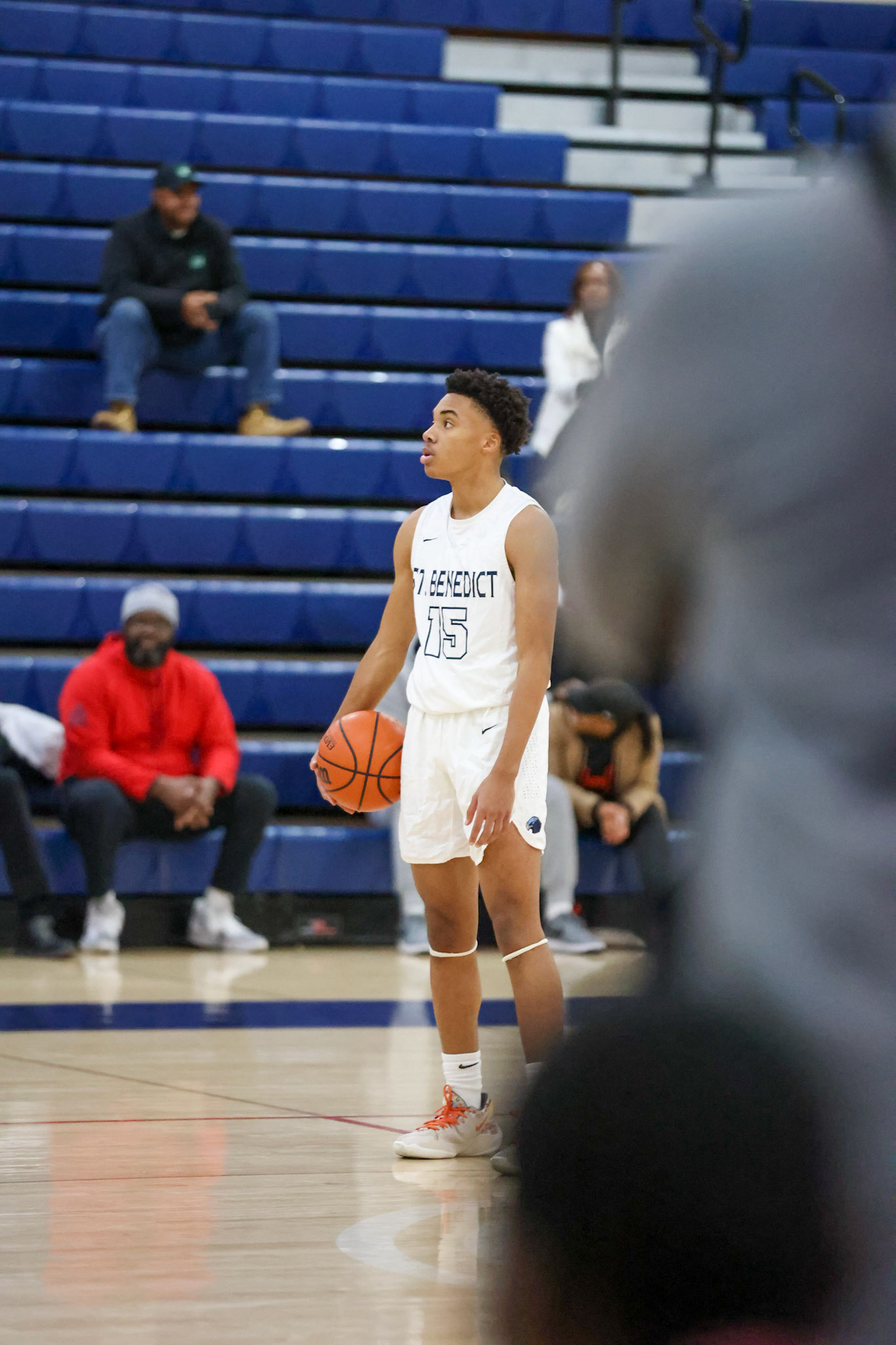 SBA Basketball vs Sacred Heart at the 2022 SBA Holiday Hoops Tournament. (Ryan Beatty Photo)