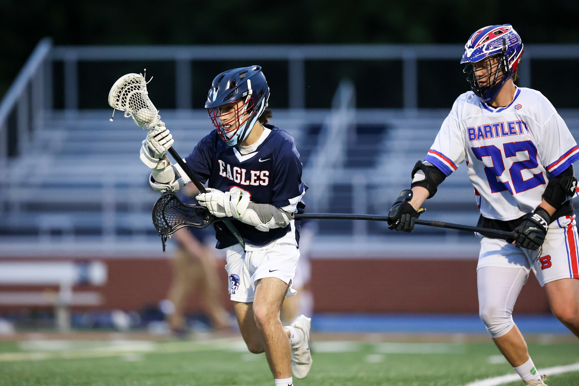 Boys Lacrosse vs Bartlett. (Ryan Beatty Photo)