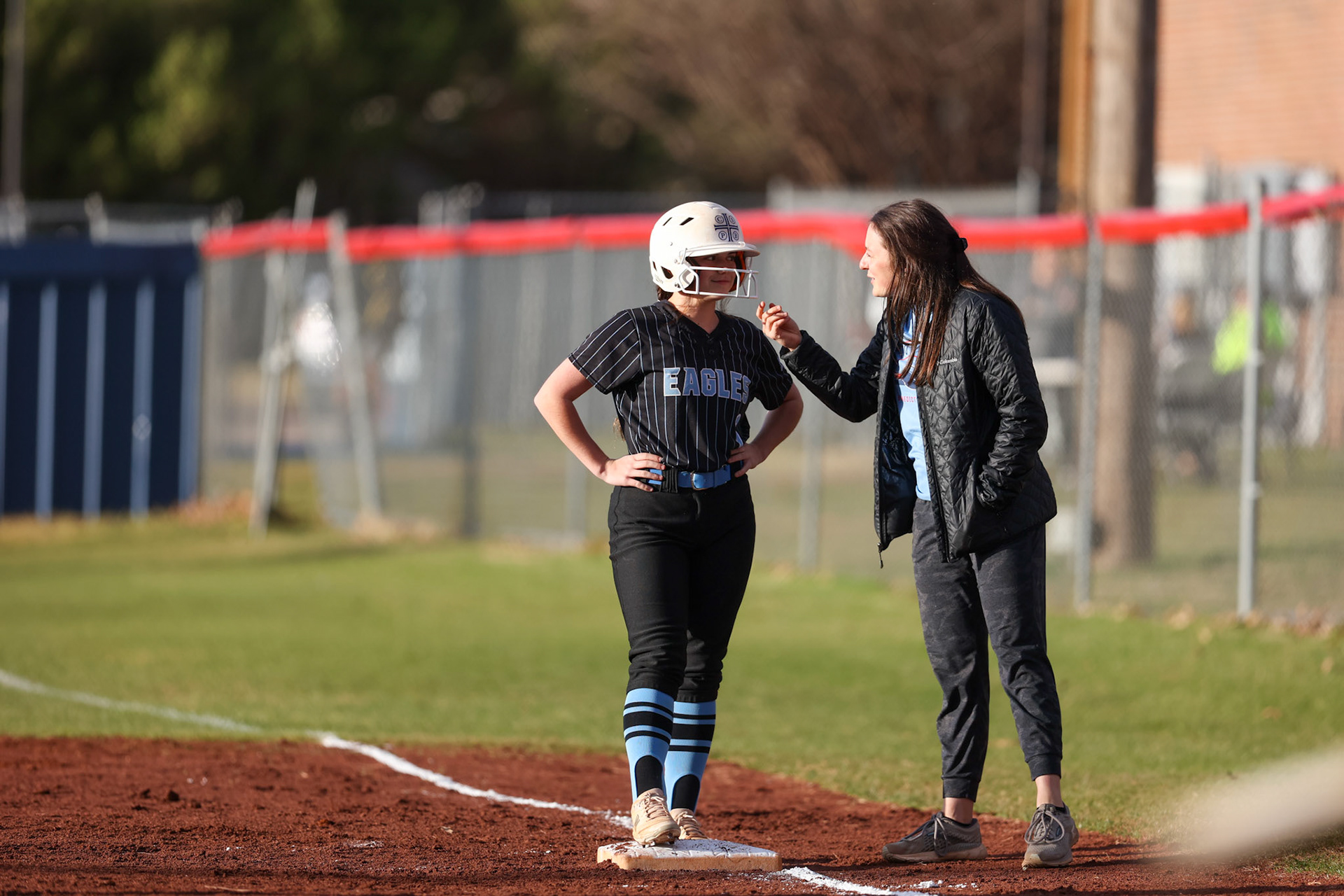 St. Benedict Softball vs St. Agnes Academy on Wednesday April 6, 2022 at St. Benedict At Auburndale High School in Memphis, TN. (Ryan Beatty/SBA)
