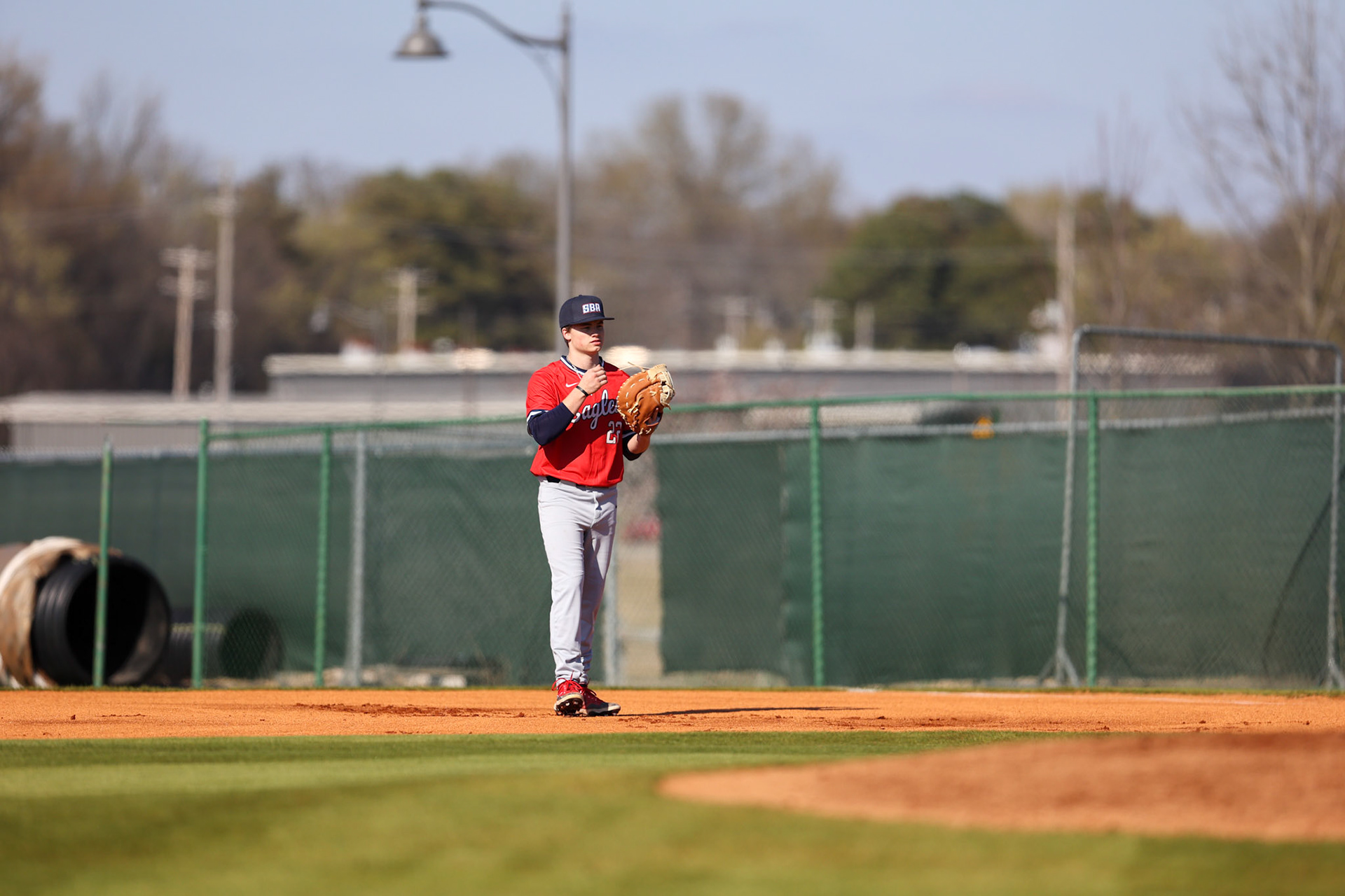 SBA Baseball vs Knights Baseball Academy in Bartlett, TN on Tuesday, March 14, 2023. (Ryan Beatty Photo)