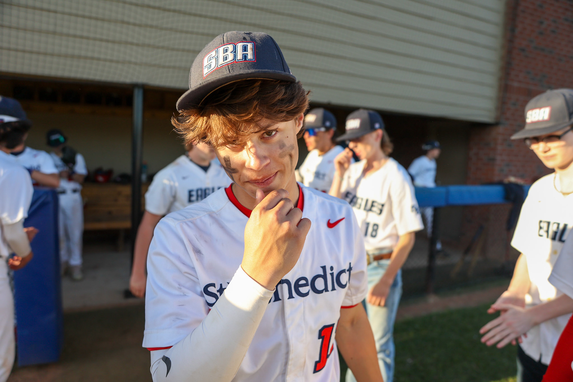 SBA Baseball Senior Night (Ryan Beatty Photo)