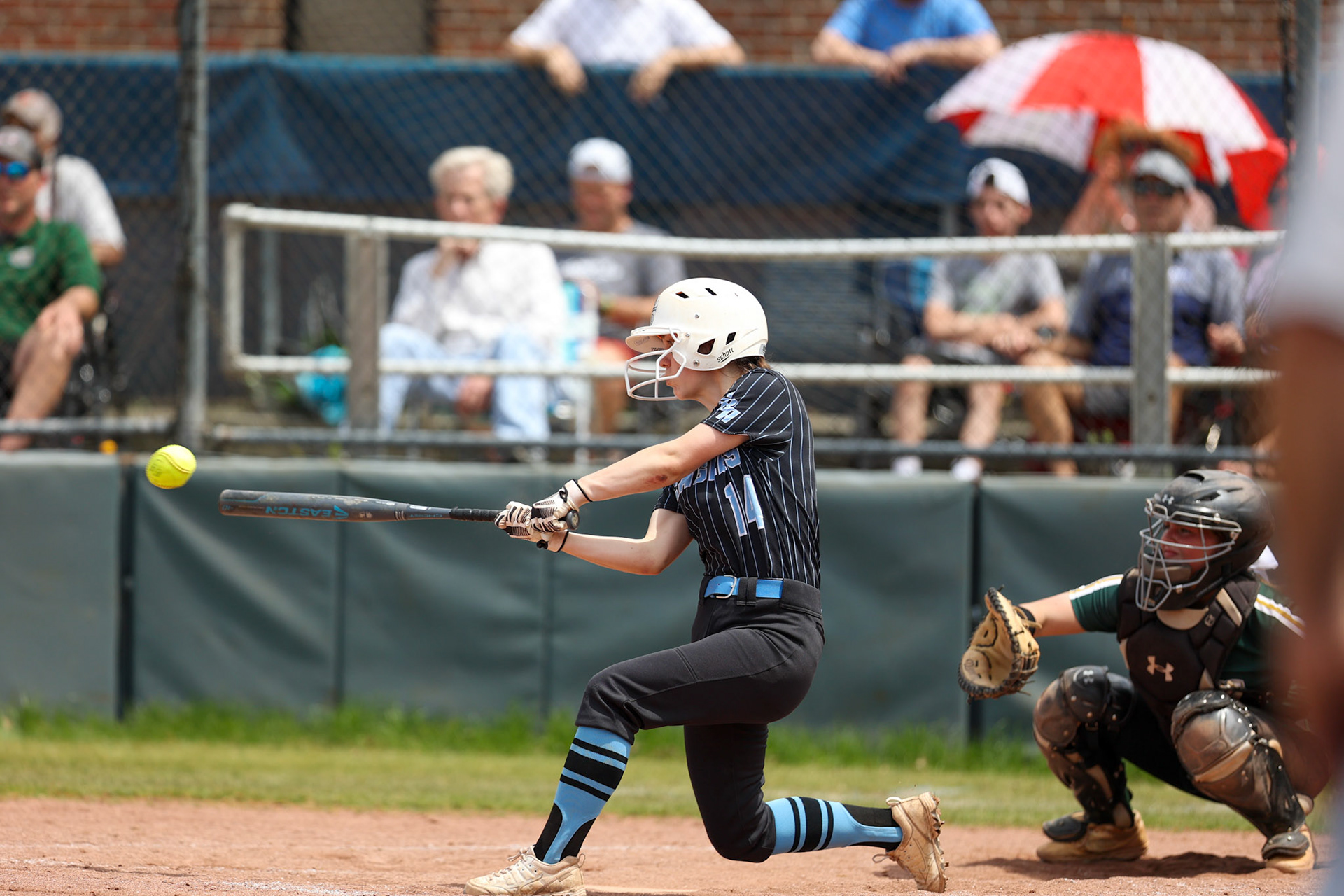 St. Benedict Softball vs Briarcrest at St. Benedict at Auburndale High School on April 23, 2022.  (Ryan Beatty/SBA)