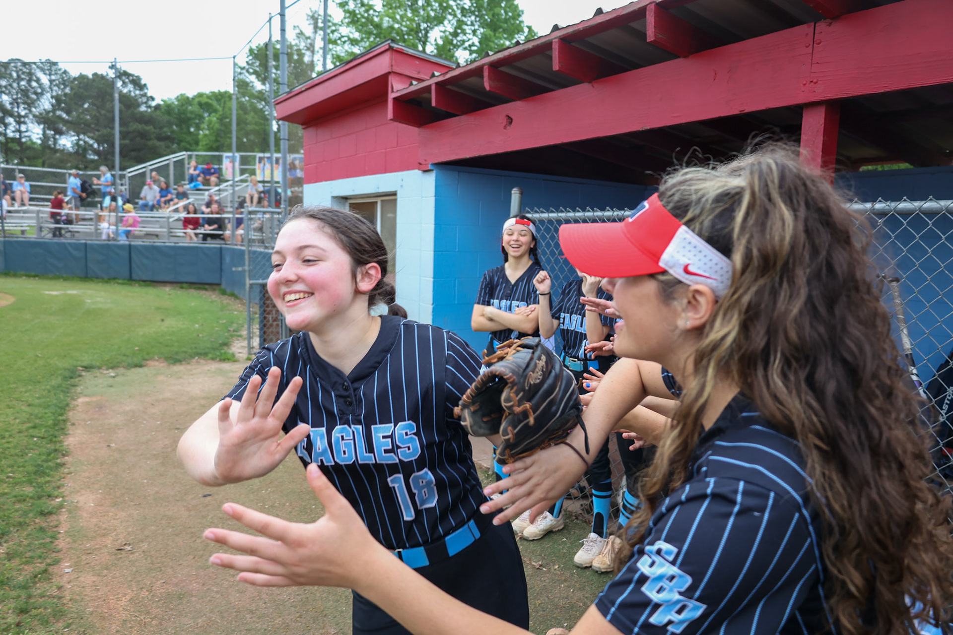 St. Benedict Softball vs Tipton Rosemark Academy at St. Benedict High School in Memphis, TN on May 3, 2022. (Ryan Beatty/SBA)