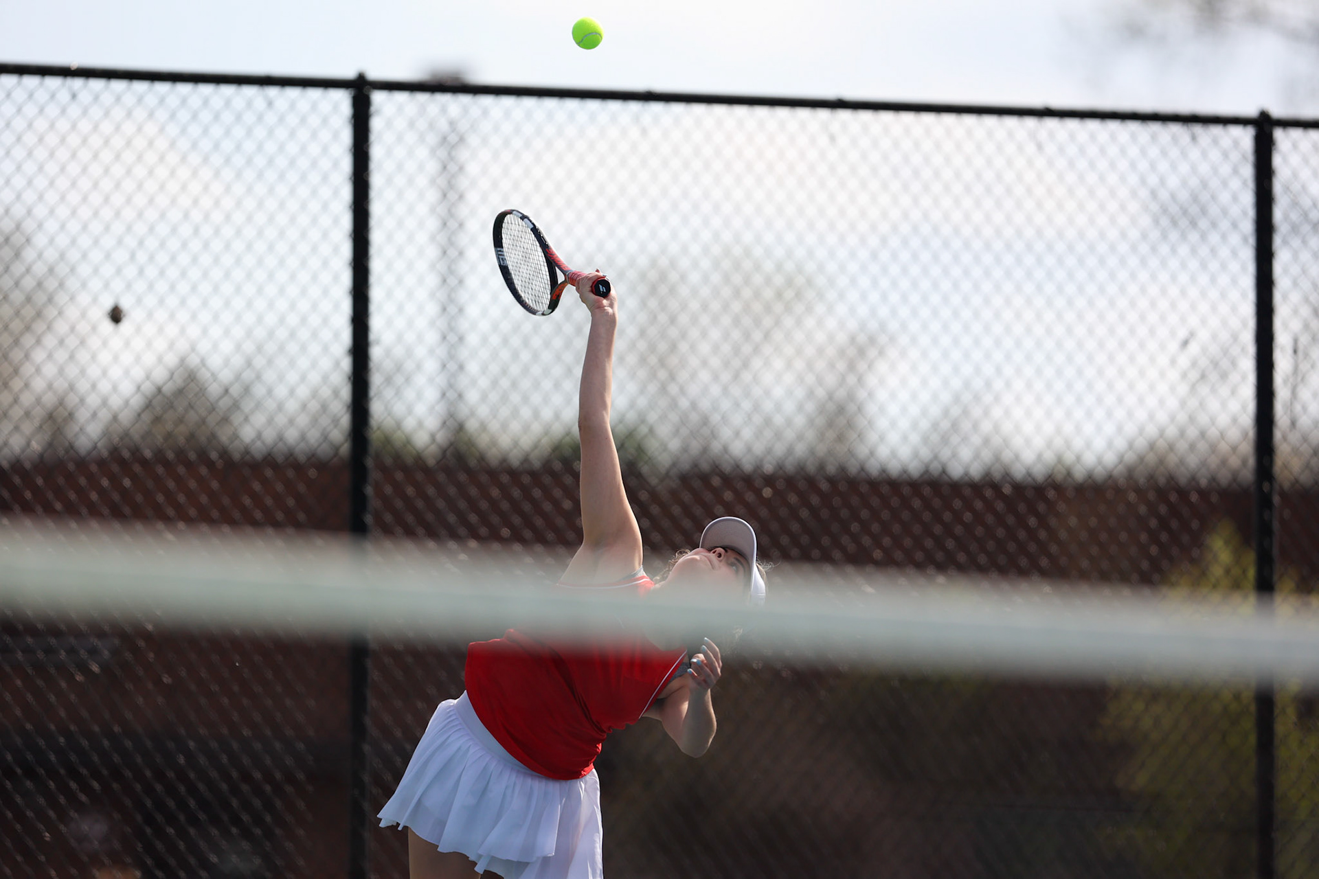 St. Benedict Tennis vs St. Mary’s on April 5, 2022 at St. Benedict at Auburndale High School in Memphis, TN. (Ryan Beatty/SBA)