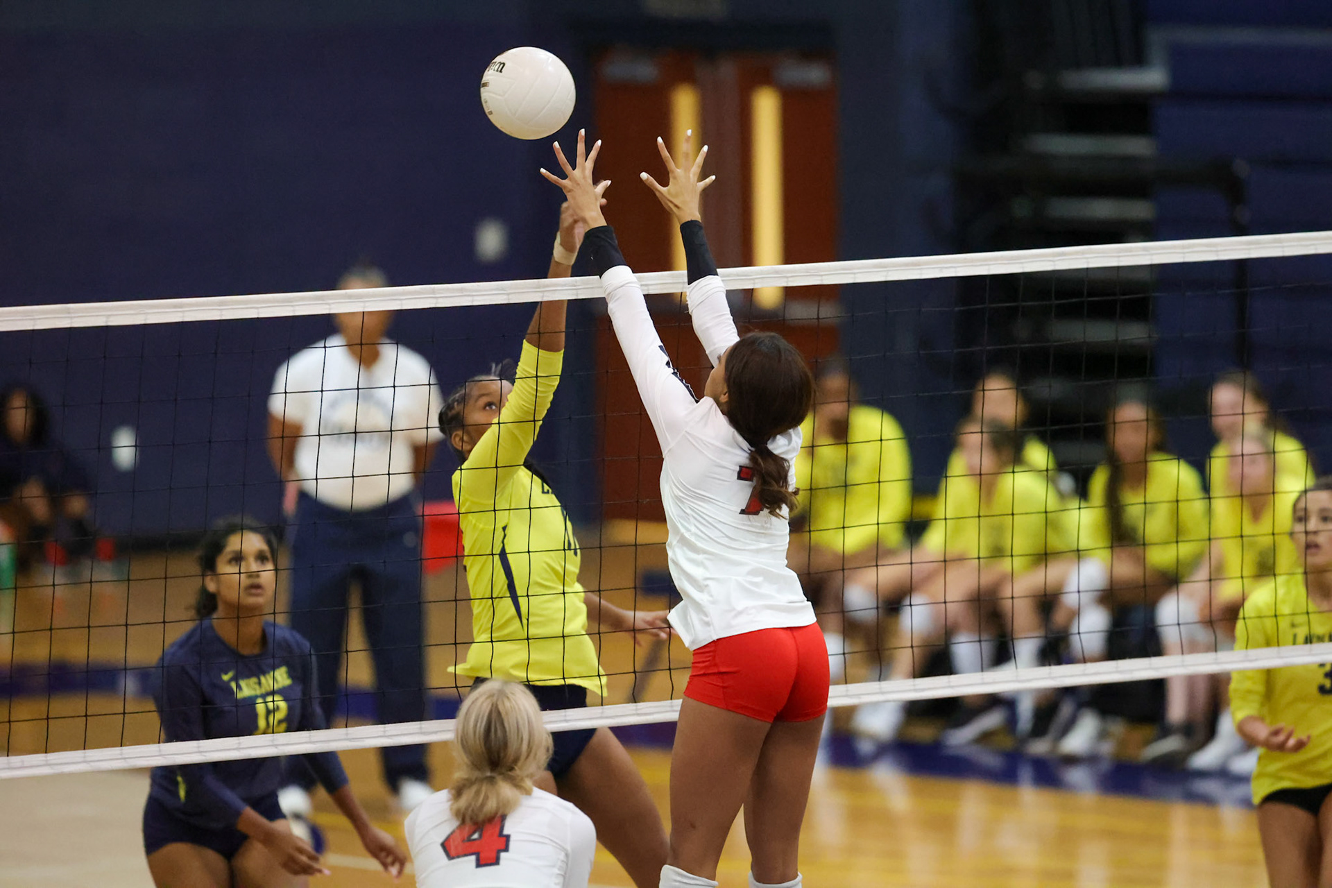 SBA Volleyball vs Lausanne on Wednesday, August 17, 2022. (Ryan Beatty/SBA)