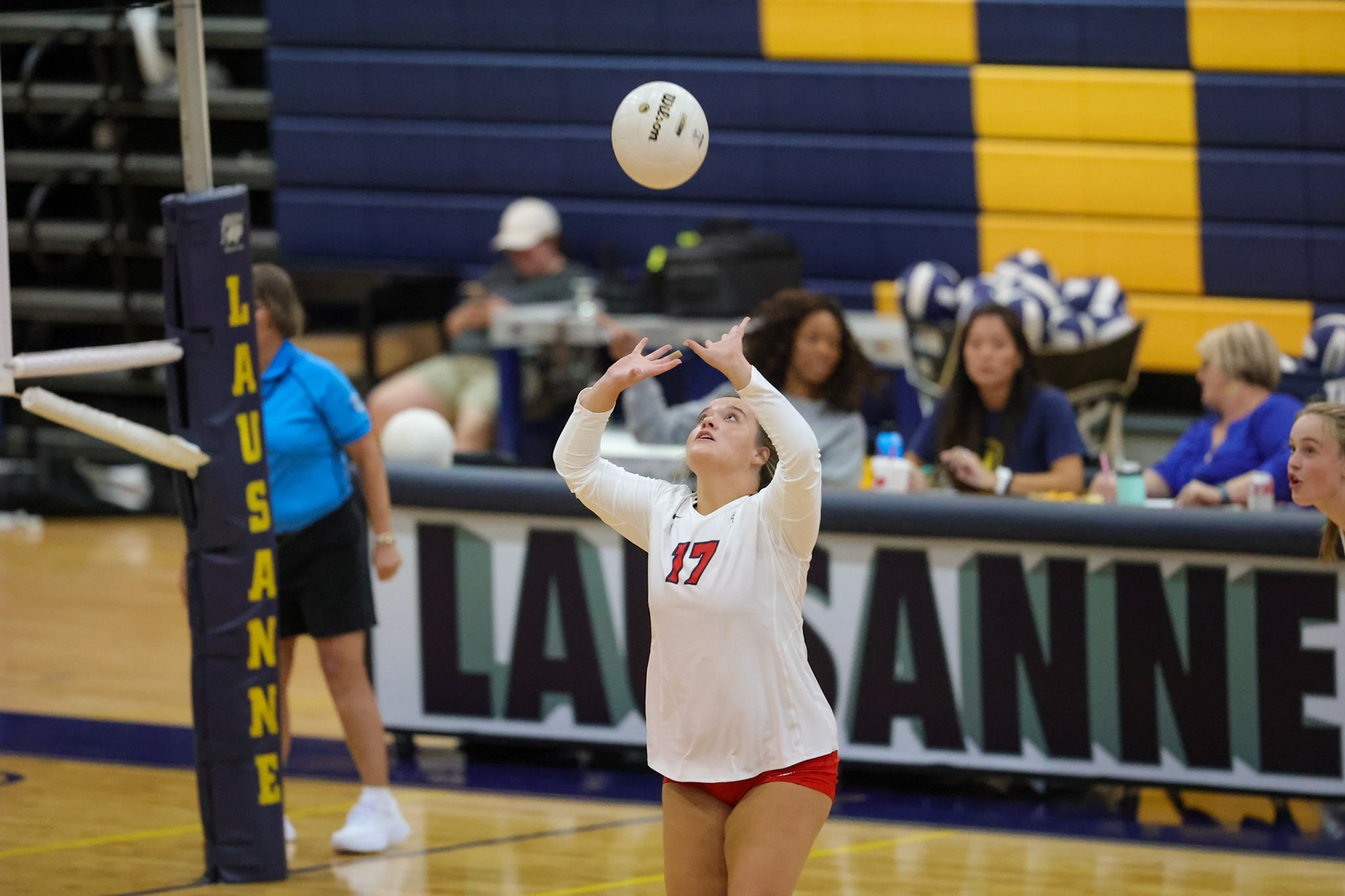 SBA Volleyball vs Lausanne on Wednesday, August 17, 2022. (Ryan Beatty/SBA)