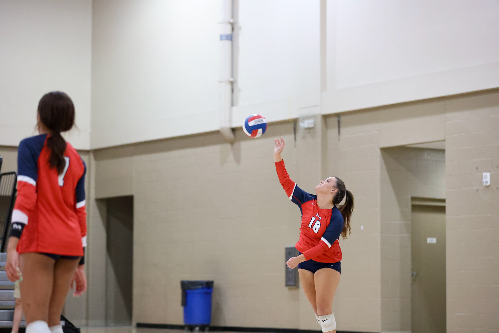 St. Benedict Volleyball vs Hutchison at St. Benedict on Tuesday, September 13, 2022. (Ryan Beatty/SBA)