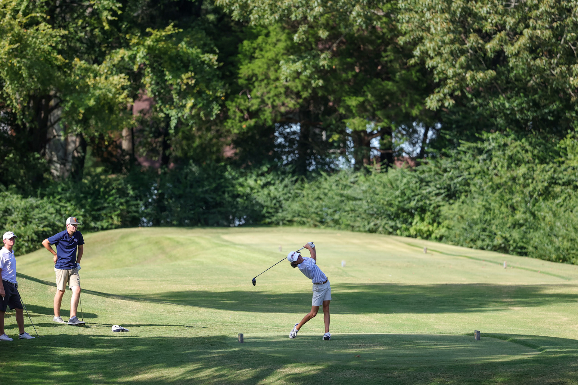 St. Benedict Boys Golf at Colonial on August 30, 2022. (Ryan Beatty/SBA)
