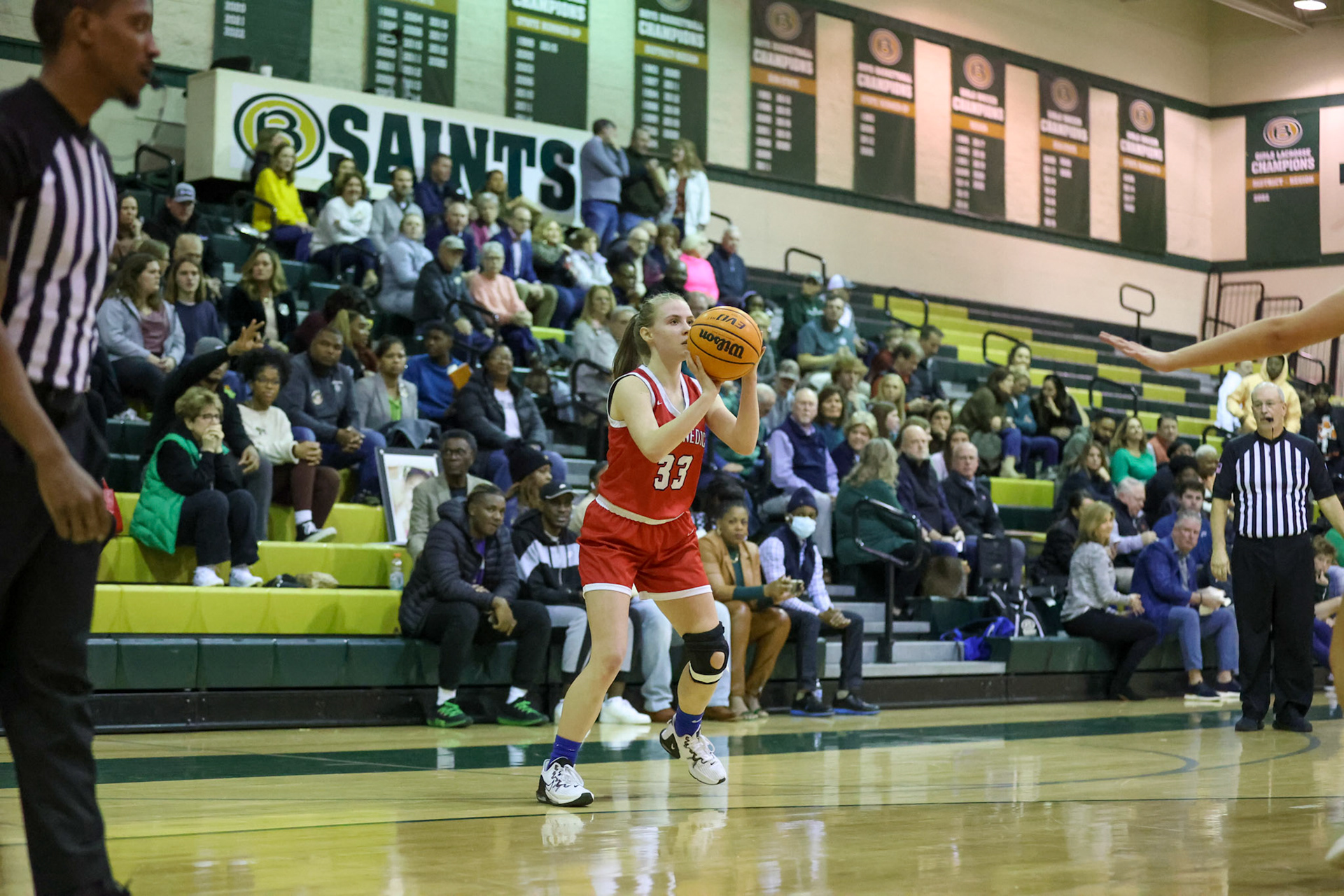 SBA Basketball at Briarcrest on Friday, Feb. 17, 2023. (Ryan Beatty Photo)