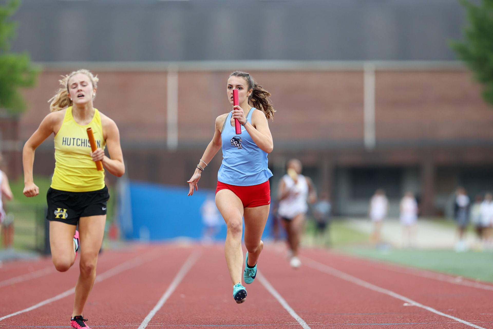 St. Benedict Track at Memphis University School in Memphis, TN on May 3, 2022. (Ryan Beatty/SBA)