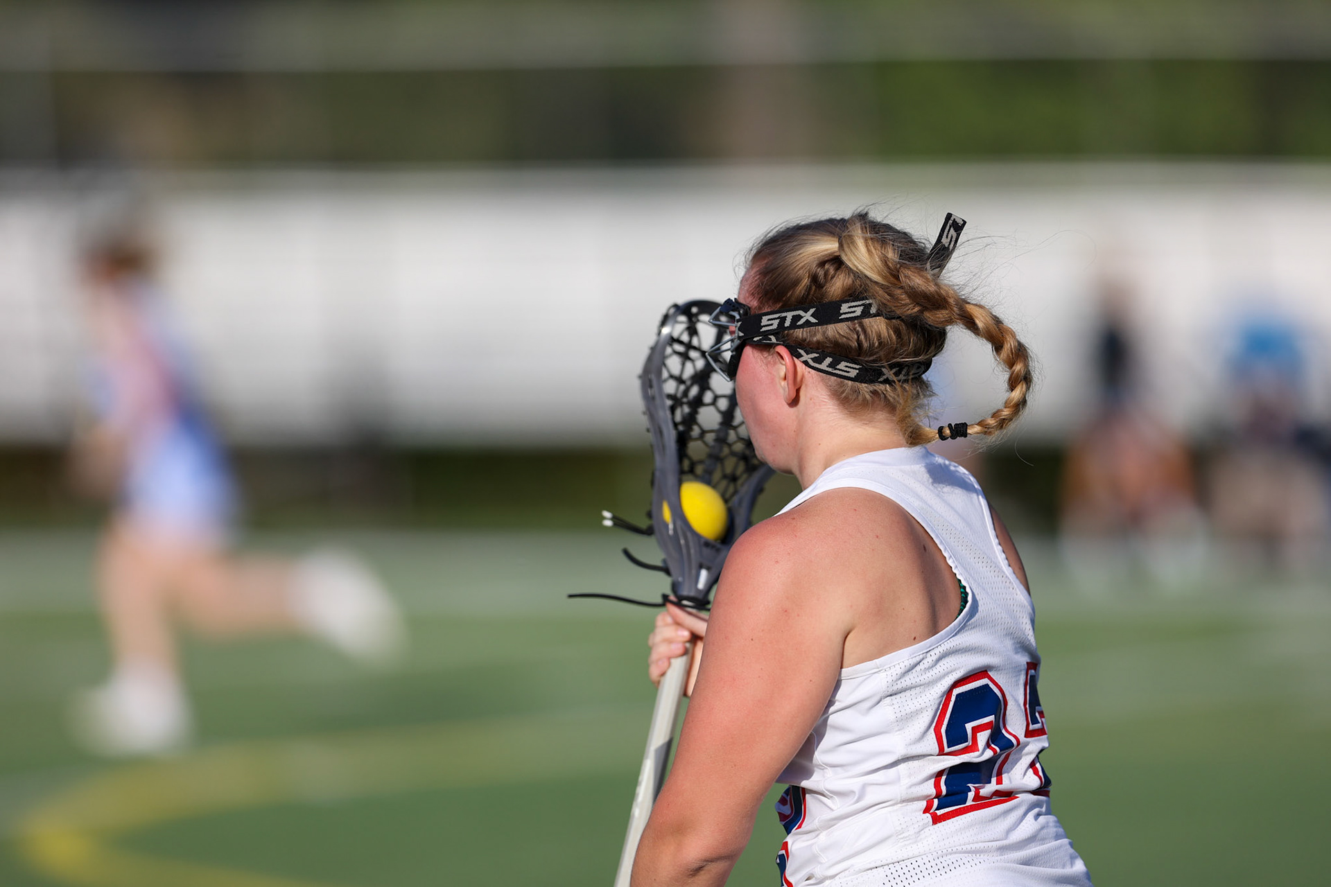 St. Benedict Girls Lacrosse vs St. Agnes on Senior Night at St. Benedict at Auburndale in Memphis, TN on April 19, 2022. (Ryan Beatty/SBA)