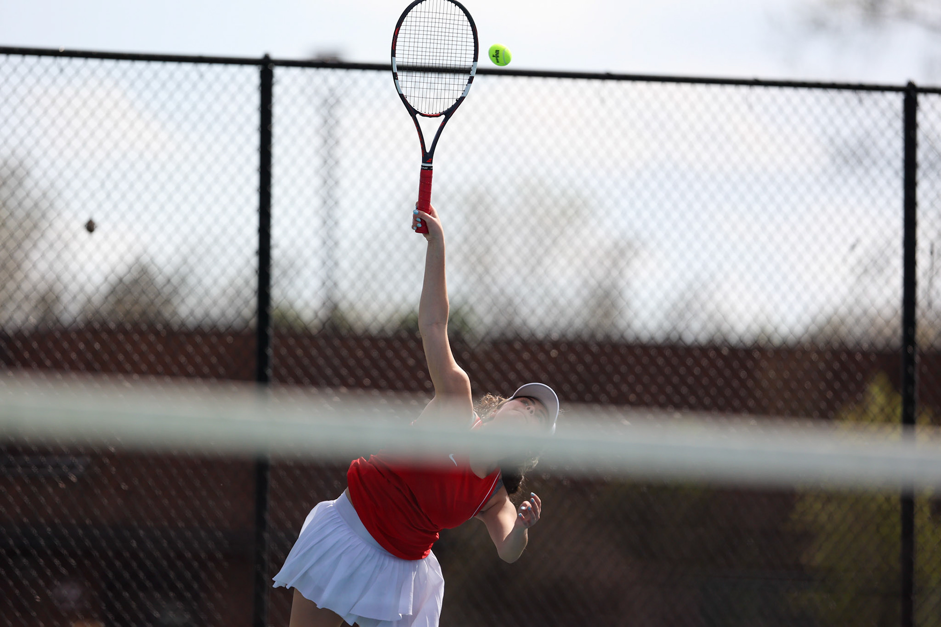 St. Benedict Tennis vs St. Mary’s on April 5, 2022 at St. Benedict at Auburndale High School in Memphis, TN. (Ryan Beatty/SBA)