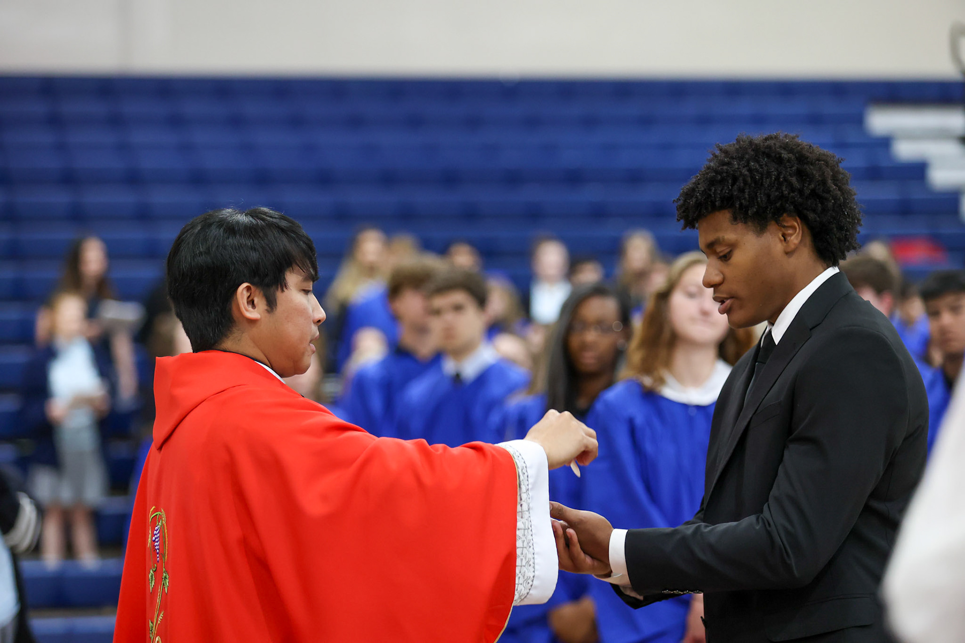 May Crowning at St. Benedict at Auburndale High School in Memphis, TN on May 3, 2022. (Ryan Beatty/SBA)