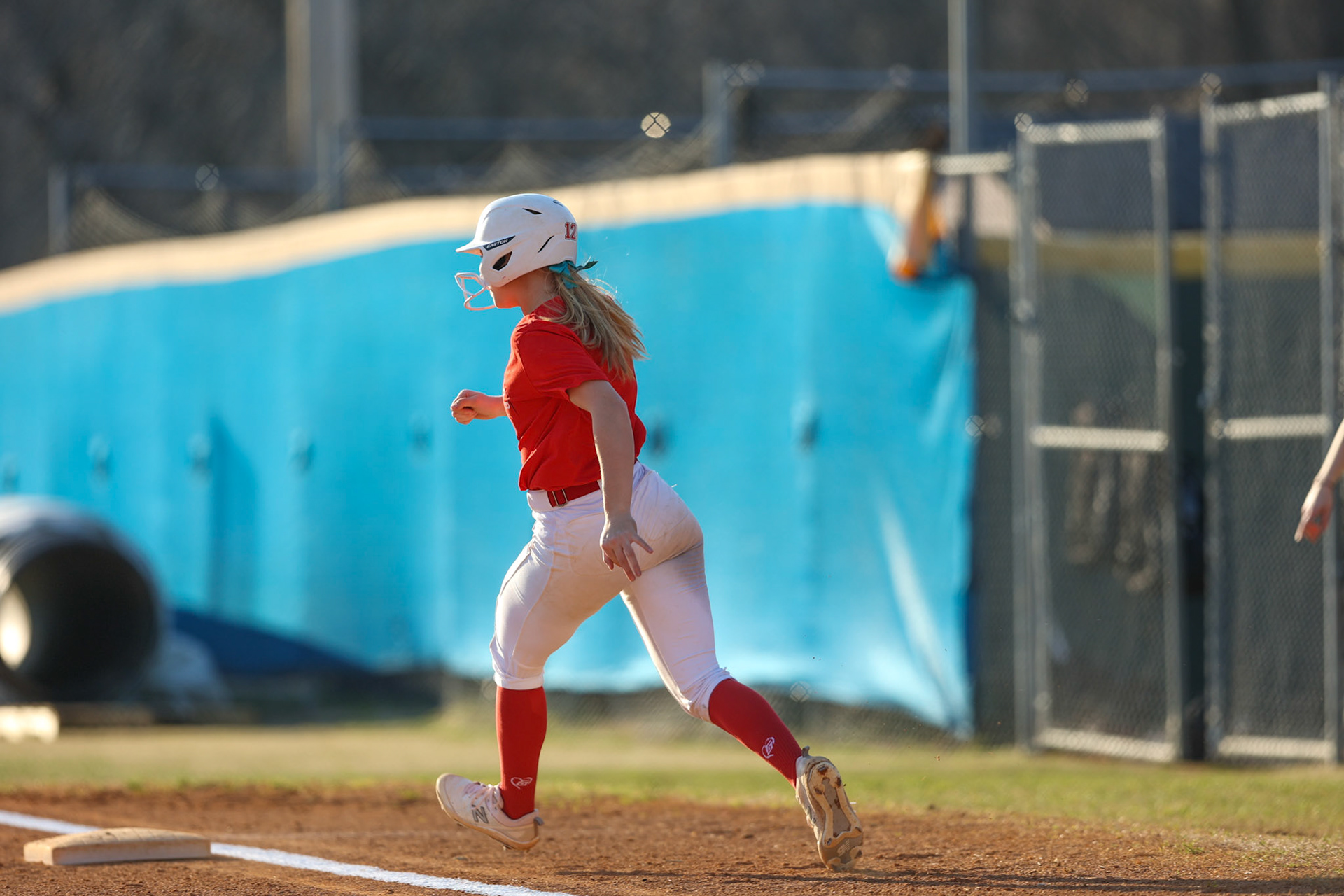 St. Benedict Softball vs Bartlett High School on March 3, 2022 at W.J. Freeman Park in Memphis, TN (Ryan Beatty/SBA)