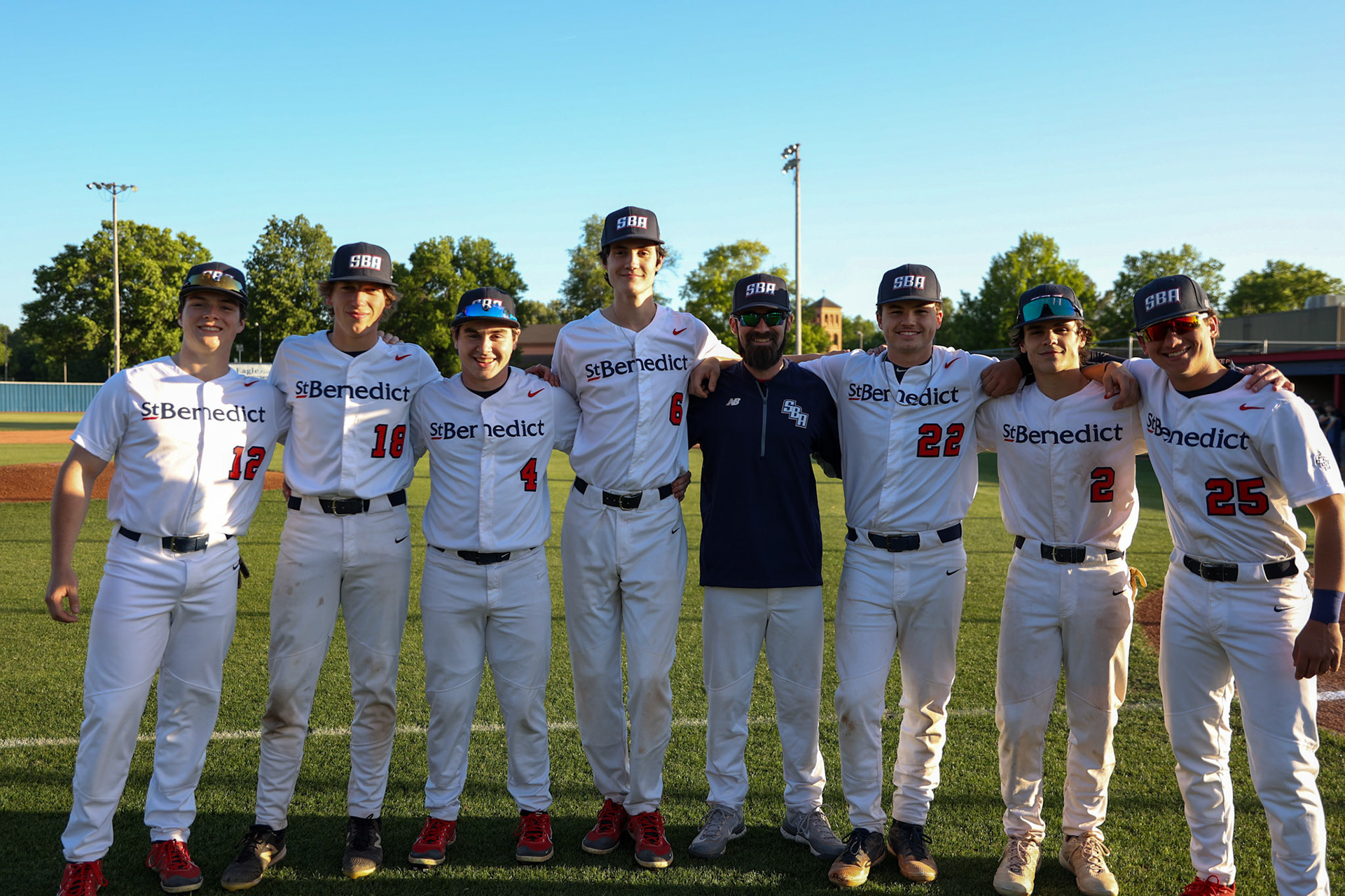 SBA Baseball Senior Night (Ryan Beatty Photo)