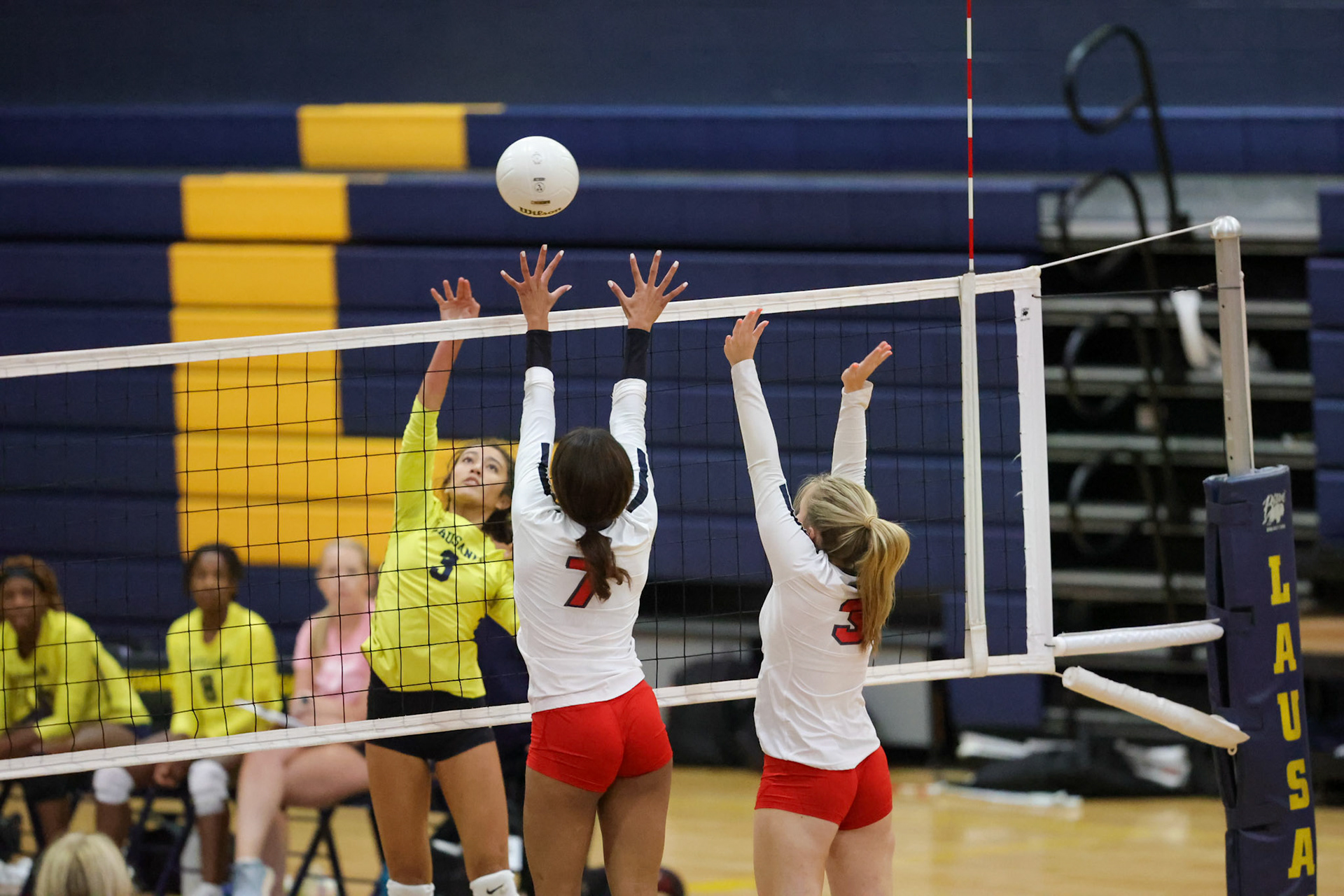 SBA Volleyball vs Lausanne on Wednesday, August 17, 2022. (Ryan Beatty/SBA)
