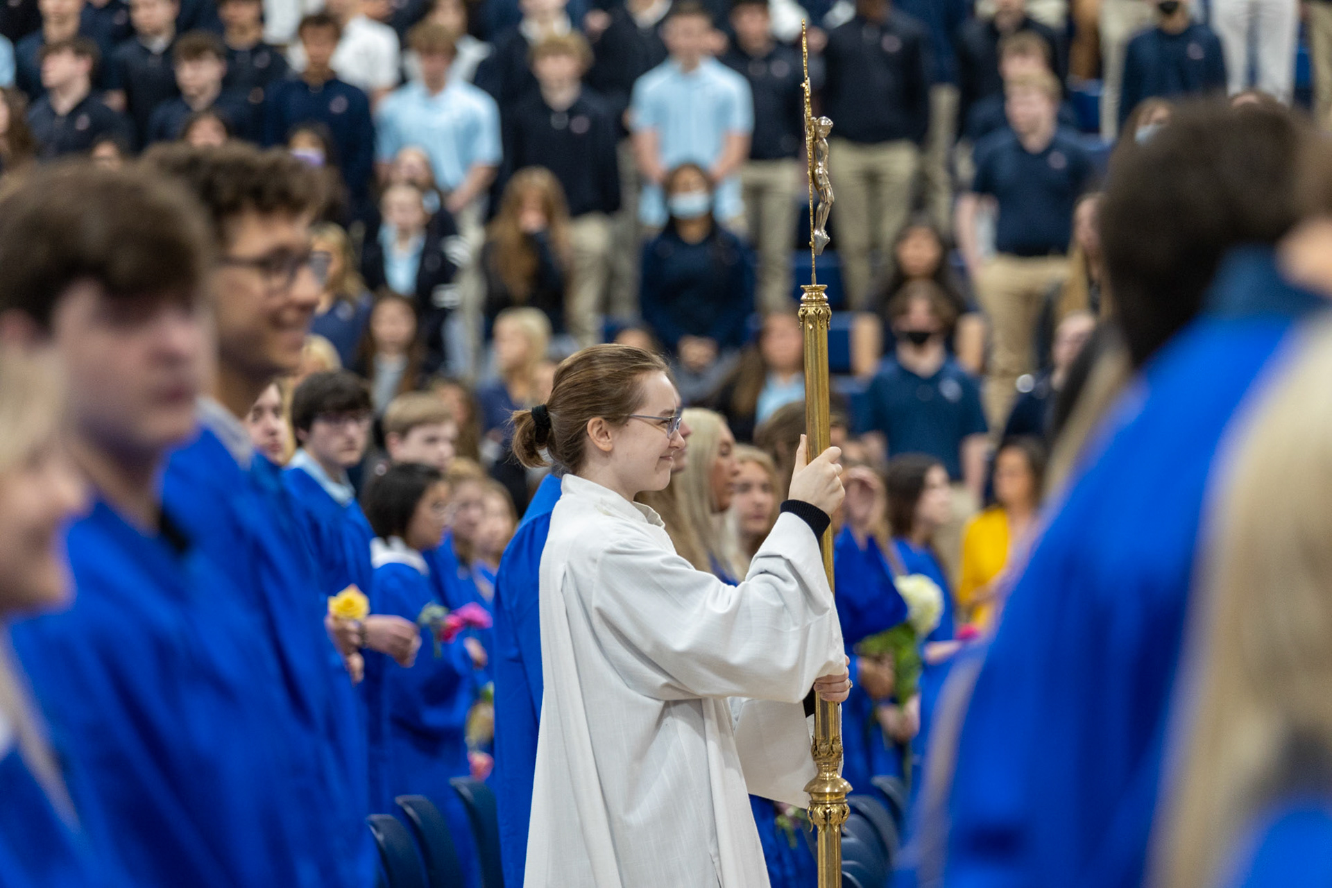 May Crowning at St. Benedict at Auburndale High School in Memphis, TN on May 3, 2022. (Ryan Beatty/SBA)