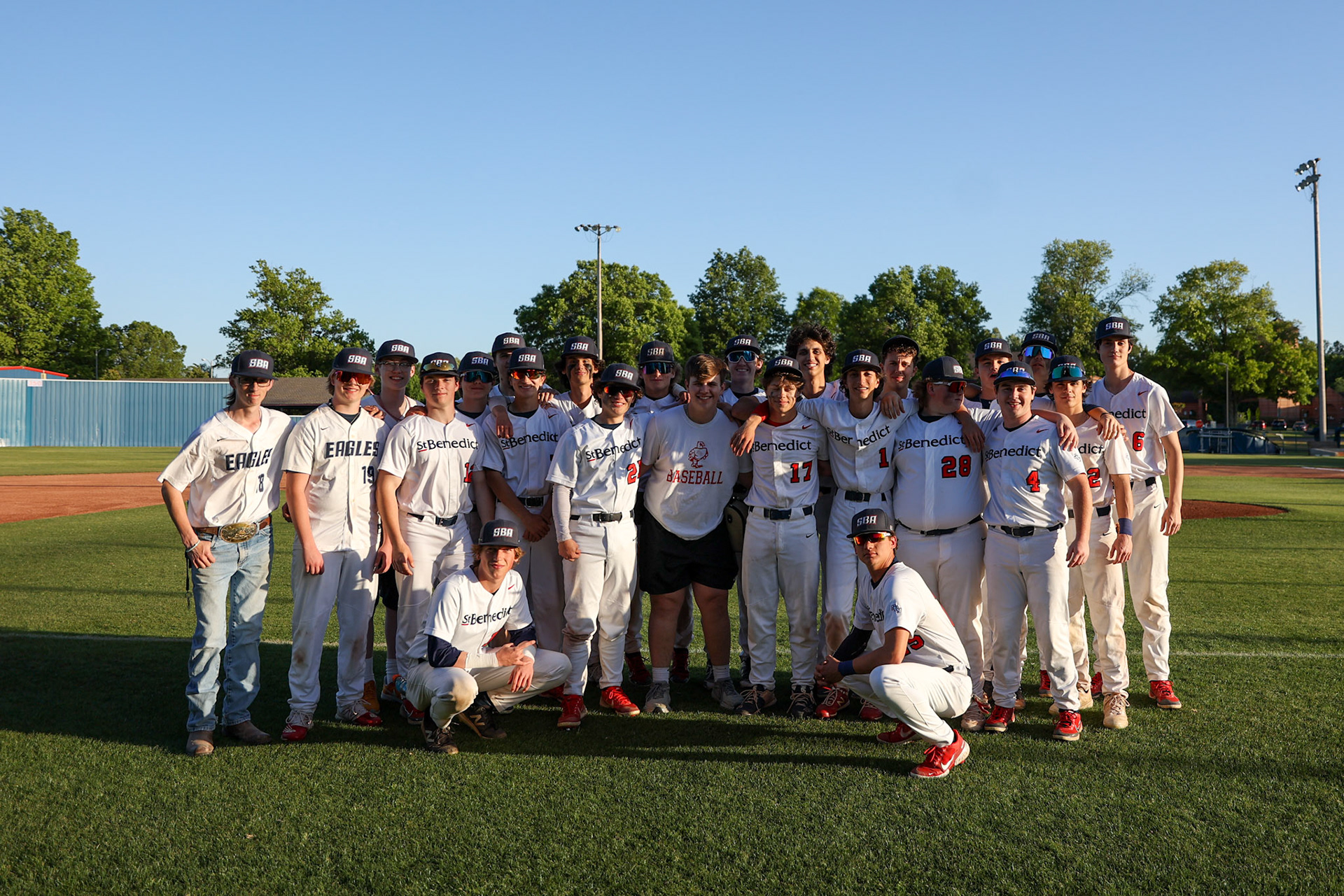 SBA Baseball Senior Night (Ryan Beatty Photo)