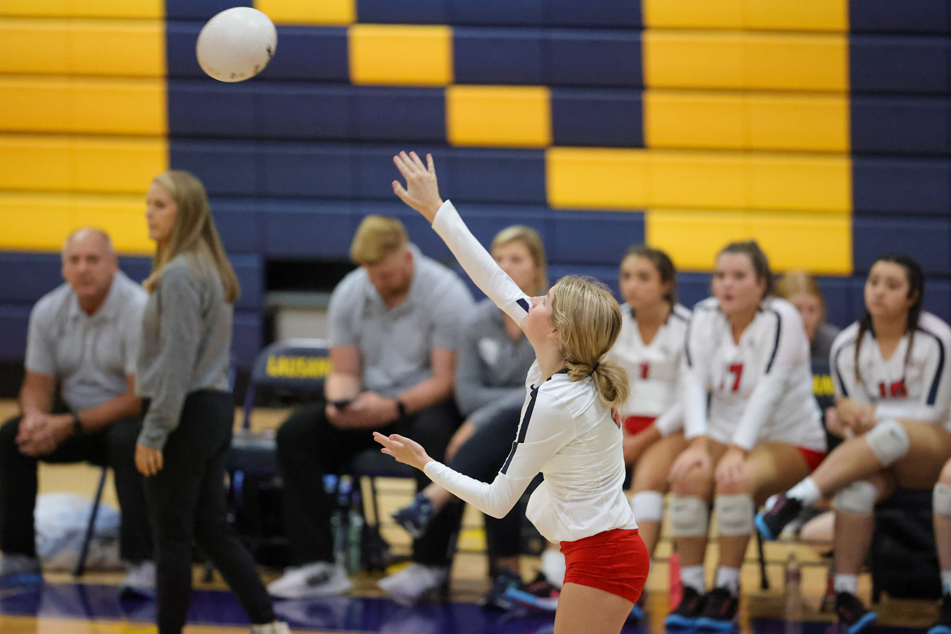 SBA Volleyball vs Lausanne on Wednesday, August 17, 2022. (Ryan Beatty/SBA)