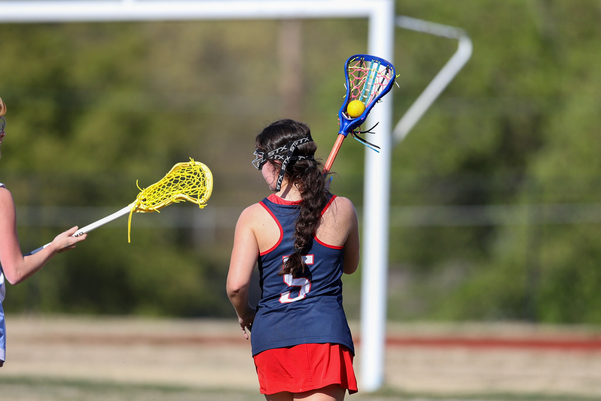 St. Benedict Girls Lacrosse vs St. Agnes on April 5, 2022 at St. Agnes Academy in Memphis, TN. (Ryan Beatty/SBA)