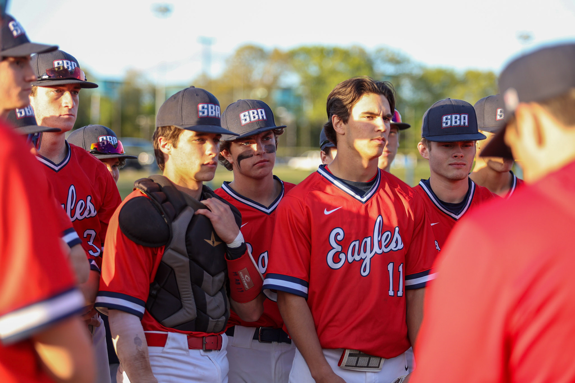 St. Benedict Baseball at MUS. (Ryan Beatty/SBA)