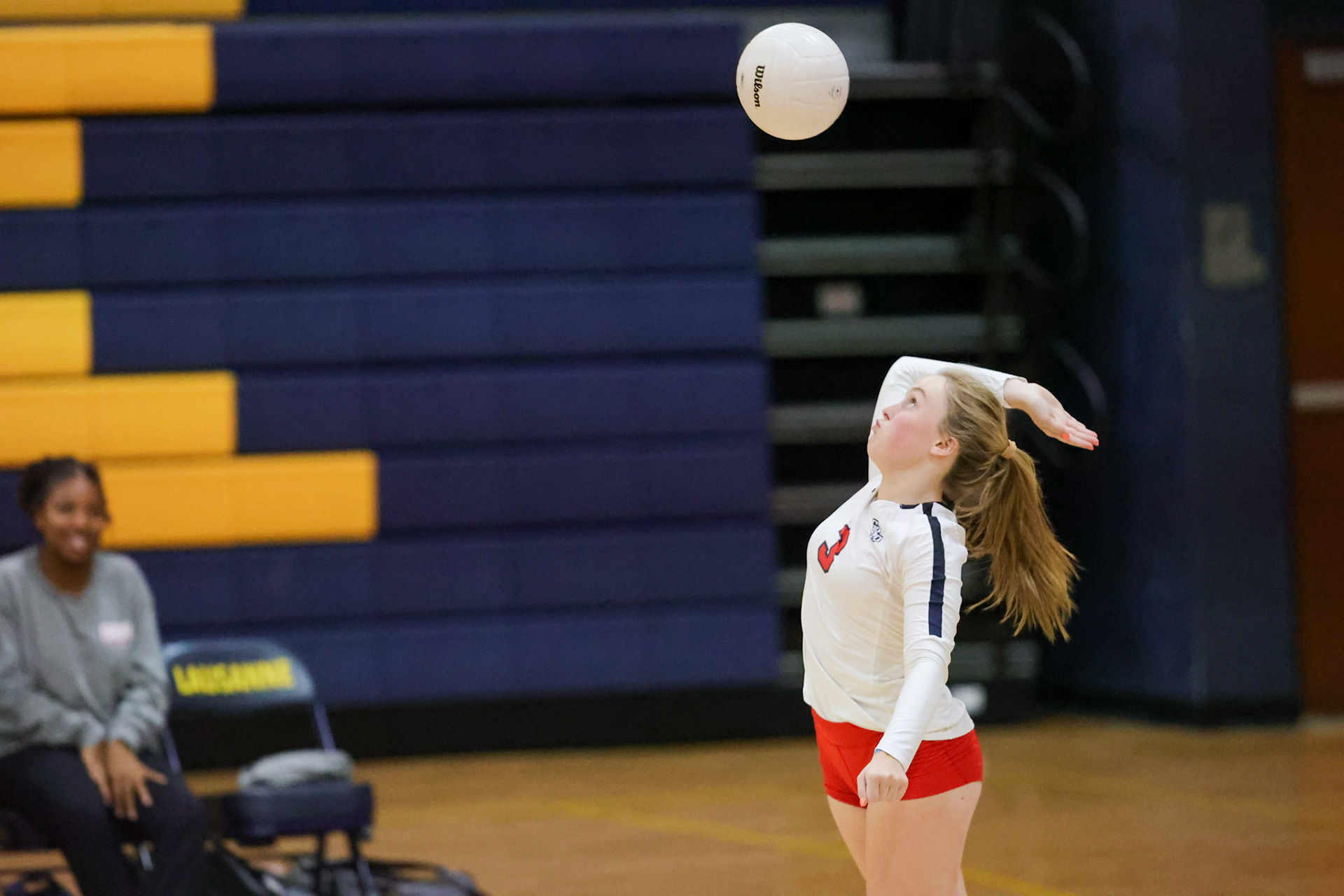SBA Volleyball vs Lausanne on Wednesday, August 17, 2022. (Ryan Beatty/SBA)