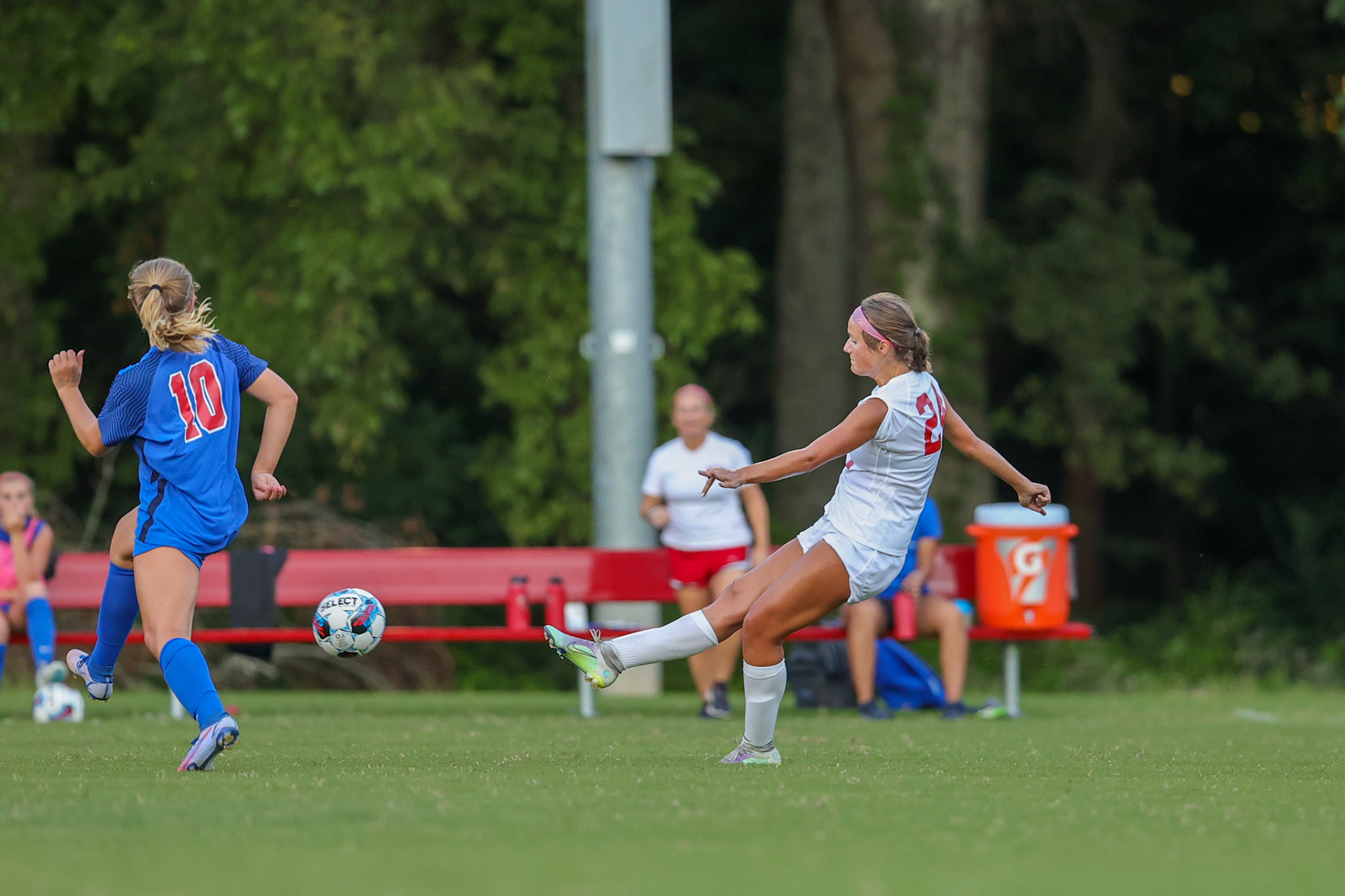 SBA Soccer vs Bartlett at Bartlett High School on Thursday, August 18, 2022. (Ryan Beatty/SBA)