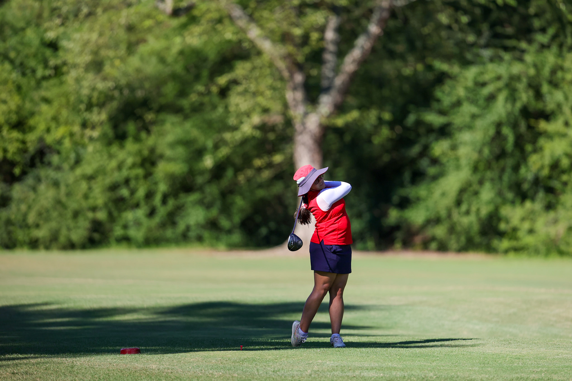 St. Benedict Girls Golf at Windyke on August 31, 2022. (Ryan Beatty/SBA)