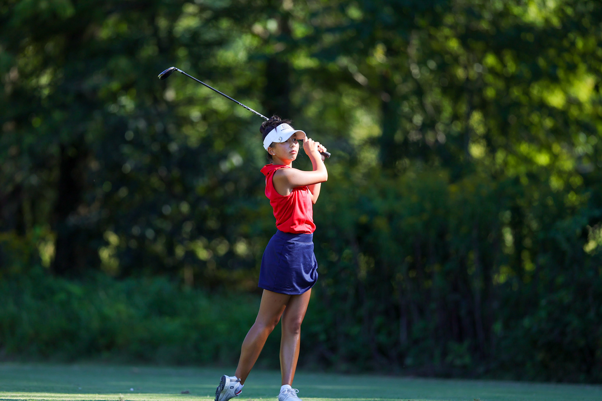 St. Benedict Girls Golf at Windyke on August 31, 2022. (Ryan Beatty/SBA)