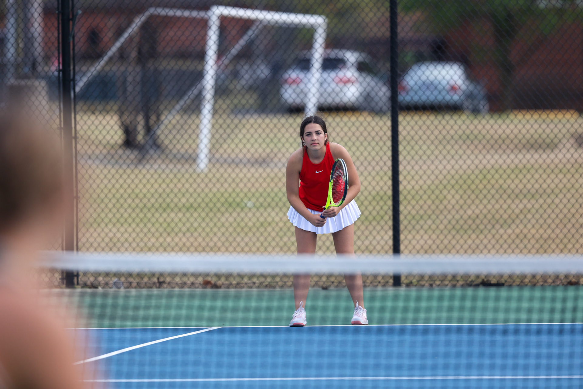 SBA Tennis vs Briacrest on Monday, April 3, 2023. (Ryan Beatty Photo)