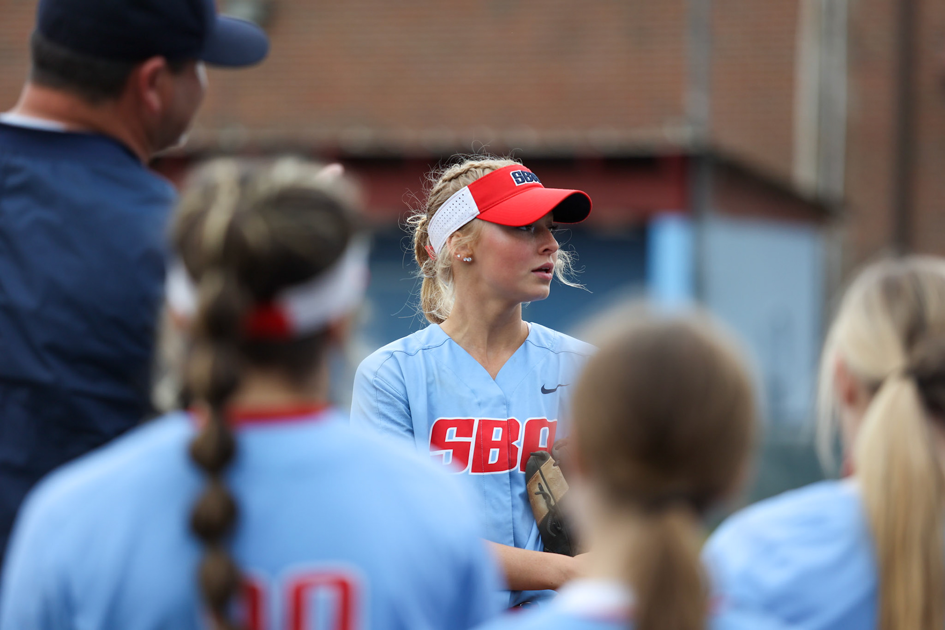 St. Benedict Softball vs Millington on Senior Night at St. Benedict at Auburndale in Memphis, TN on April 20, 2022. (Ryan Beatty/SBA)