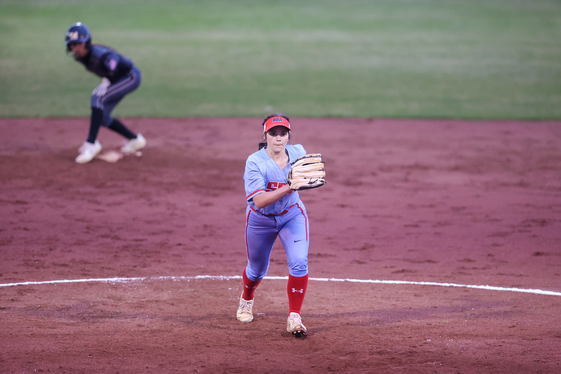 St. Benedict Softball vs Millington on Senior Night at St. Benedict at Auburndale in Memphis, TN on April 20, 2022. (Ryan Beatty/SBA)