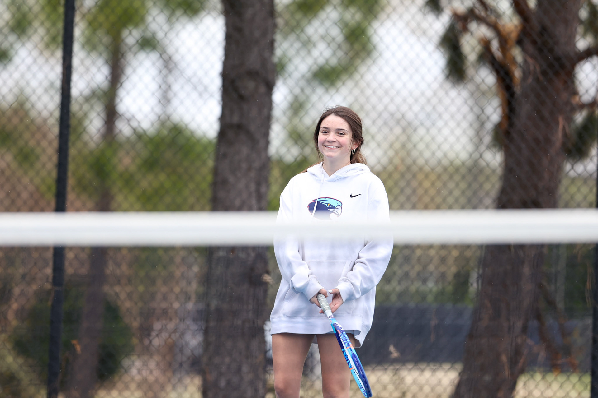 St. Benedict Tennis vs Brighton Cardinals on Wednesday April 6, 2022 at St. Benedict At Auburndale High School in Memphis, TN. (Ryan Beatty/SBA)