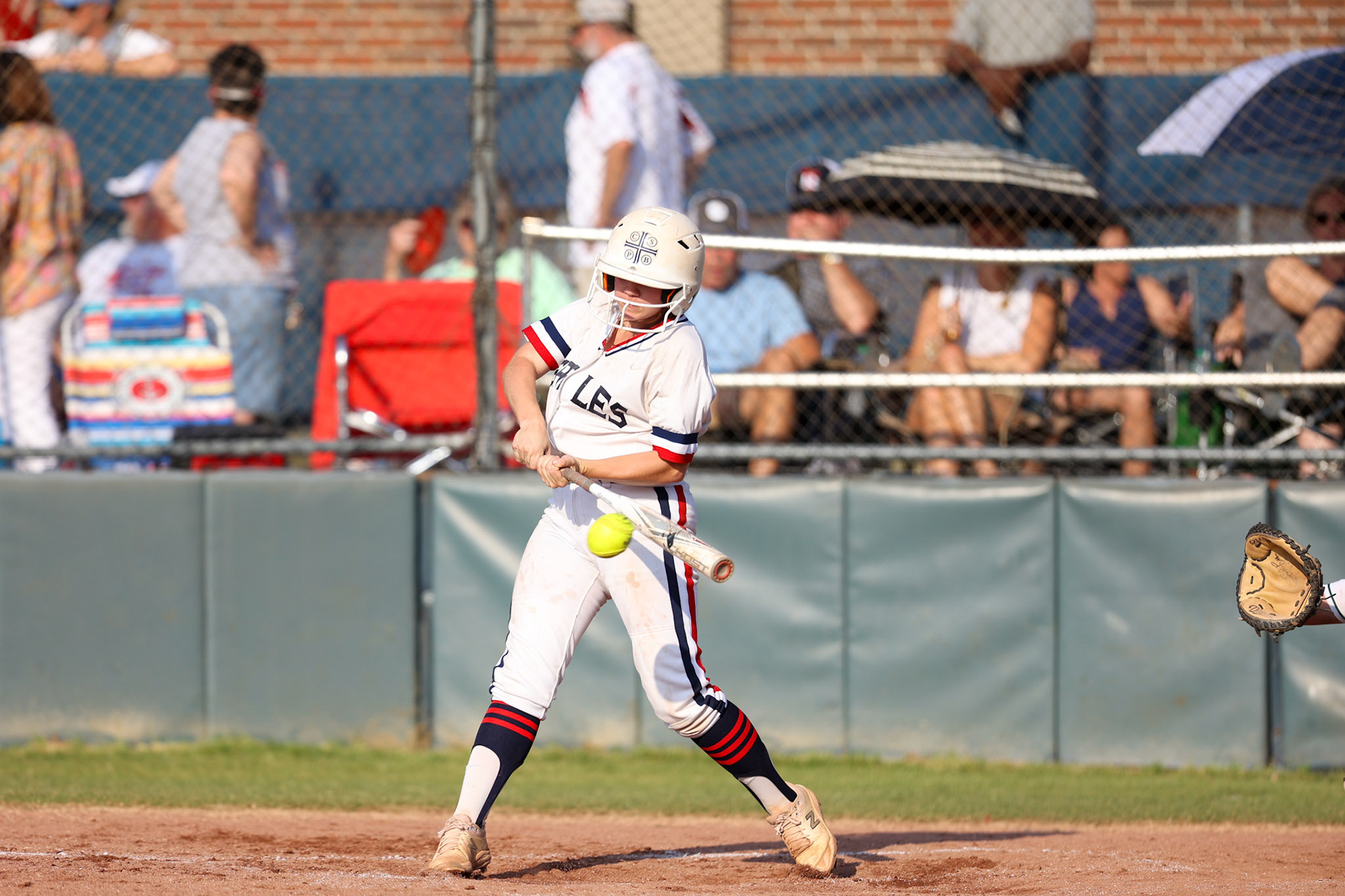 St. Benedict Softball vs Briarcrest at St. Benedict At Auburndale on May 10, 2022 in the DII-AA Regional Softball Tournament. (Ryan Beatty/SBA)