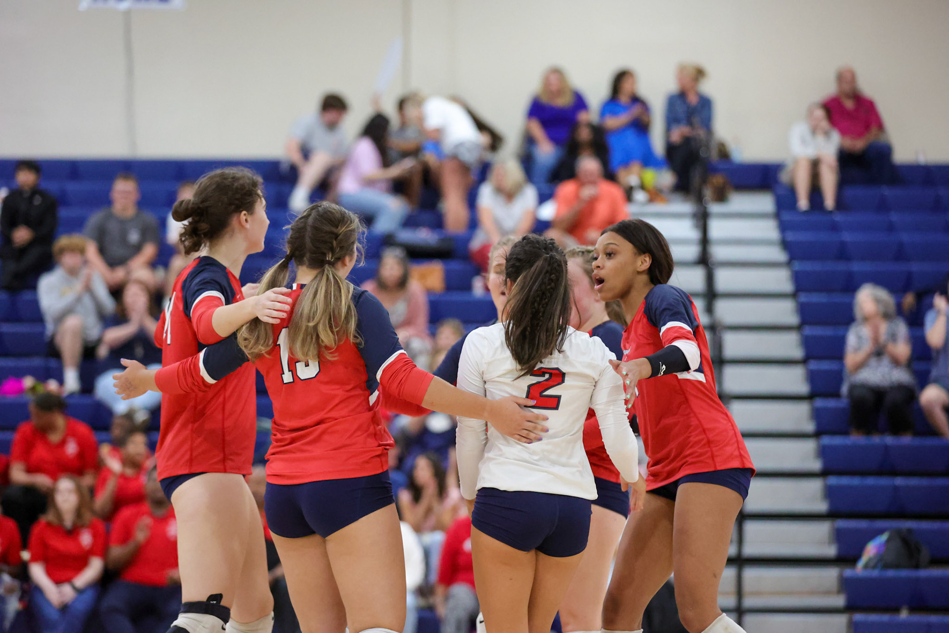 St. Benedict Volleyball vs White Station at St. Benedict at Auburndale in Memphis, TN on Thursday, September 22, 2022. (Ryan Beatty/SBA)