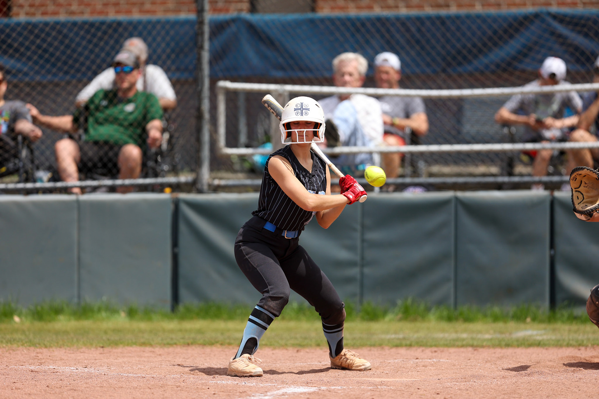St. Benedict Softball vs Briarcrest at St. Benedict at Auburndale High School on April 23, 2022.  (Ryan Beatty/SBA)