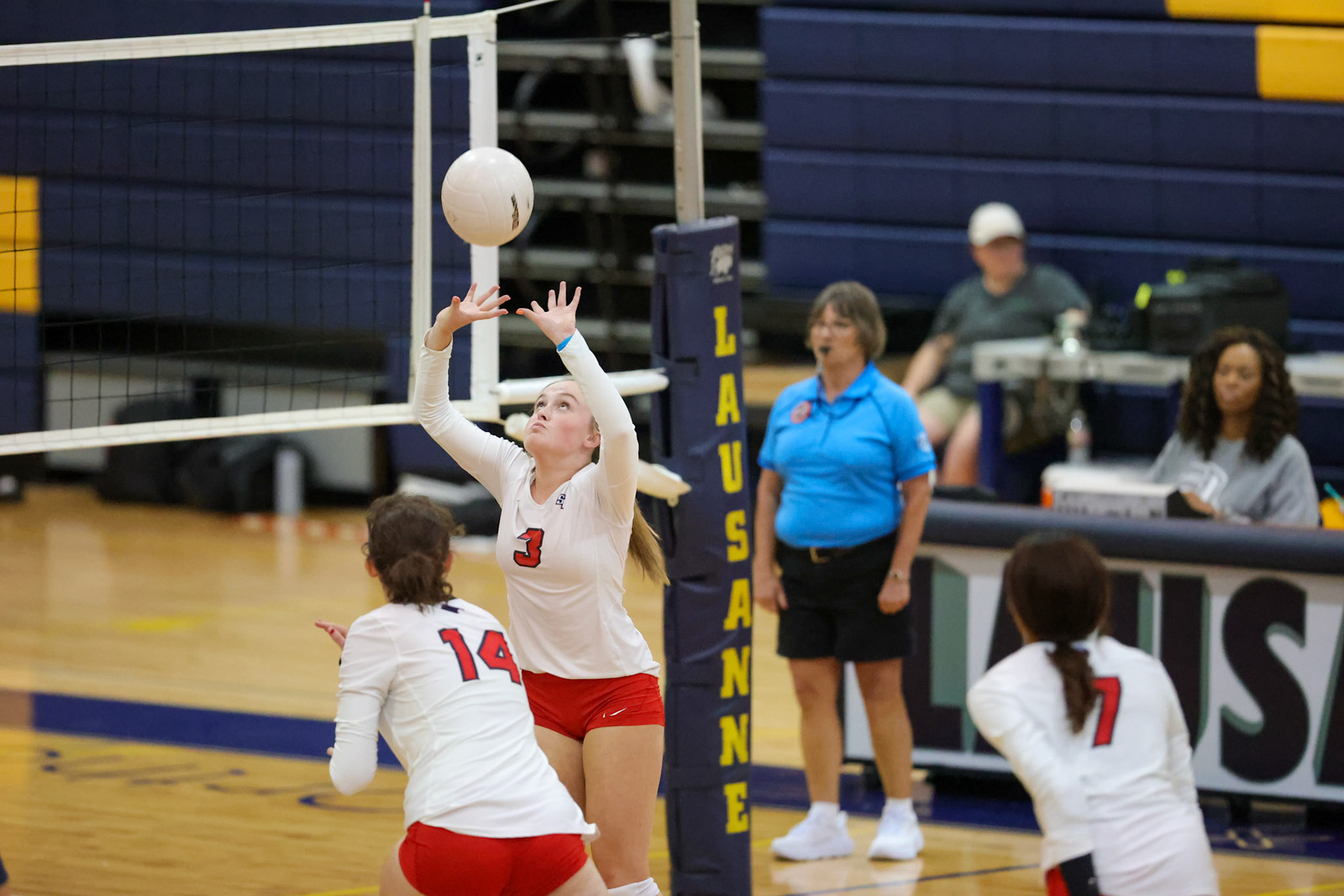 SBA Volleyball vs Lausanne on Wednesday, August 17, 2022. (Ryan Beatty/SBA)