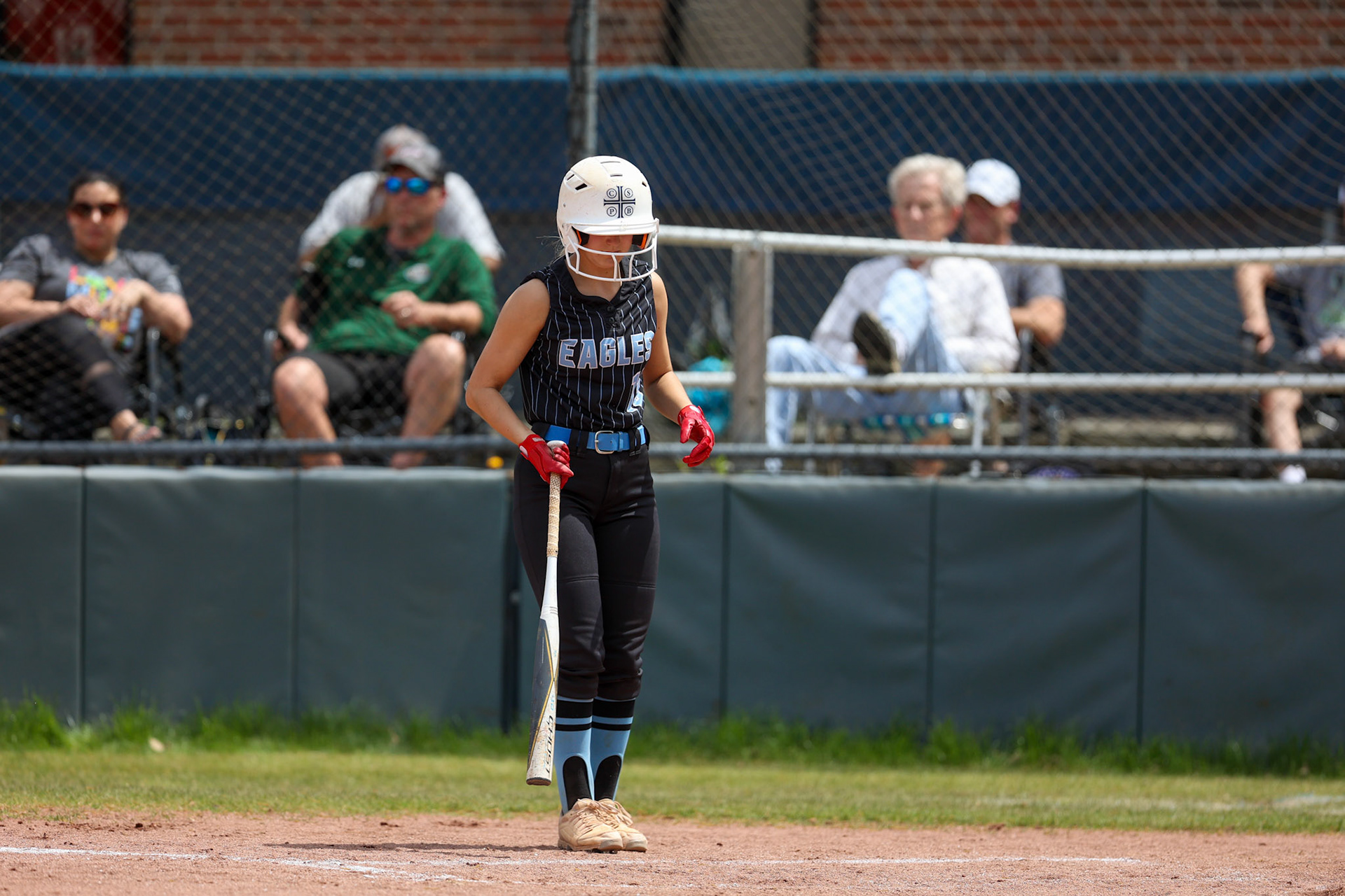 St. Benedict Softball vs Briarcrest at St. Benedict at Auburndale High School on April 23, 2022.  (Ryan Beatty/SBA)