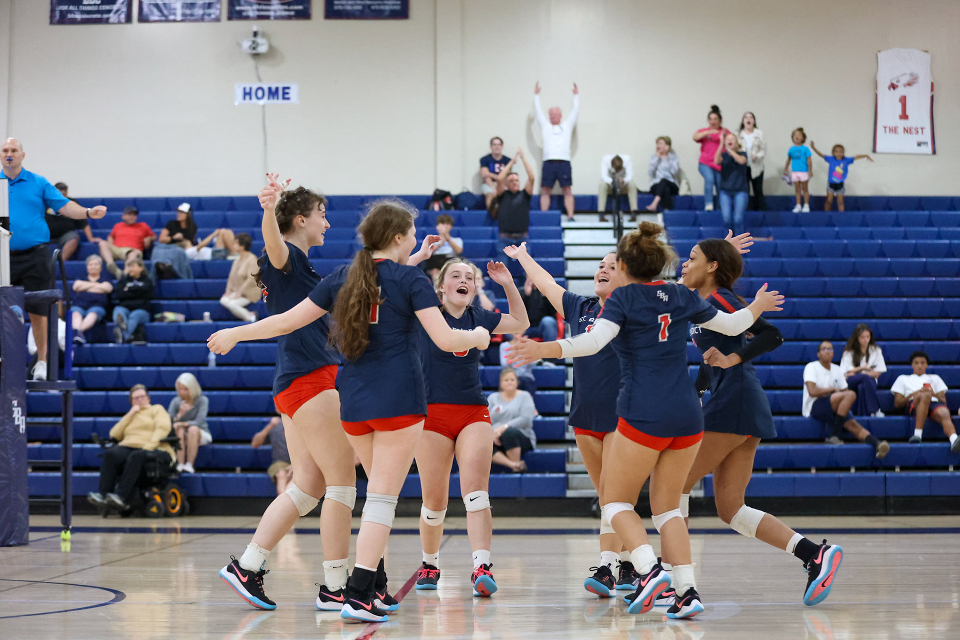 St. Benedict Volleyball vs West Memphis at St. Benedict on Monday, September 12, 2022. (Ryan Beatty/SBA)