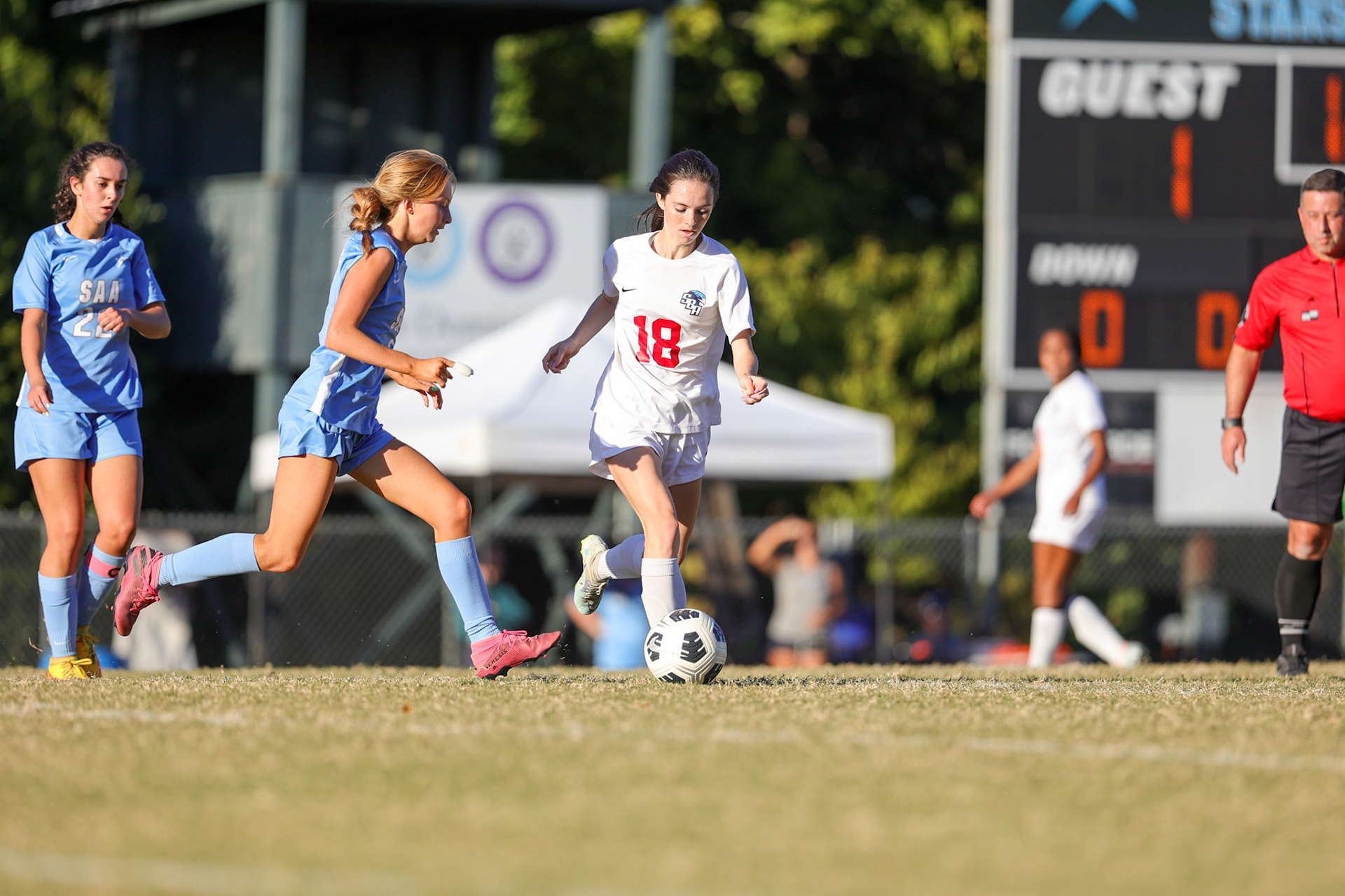 SBA Soccer vs St. Agnes at St. Agnes Academy in Memphis, TN on October 3, 2022. (Ryan Beatty)