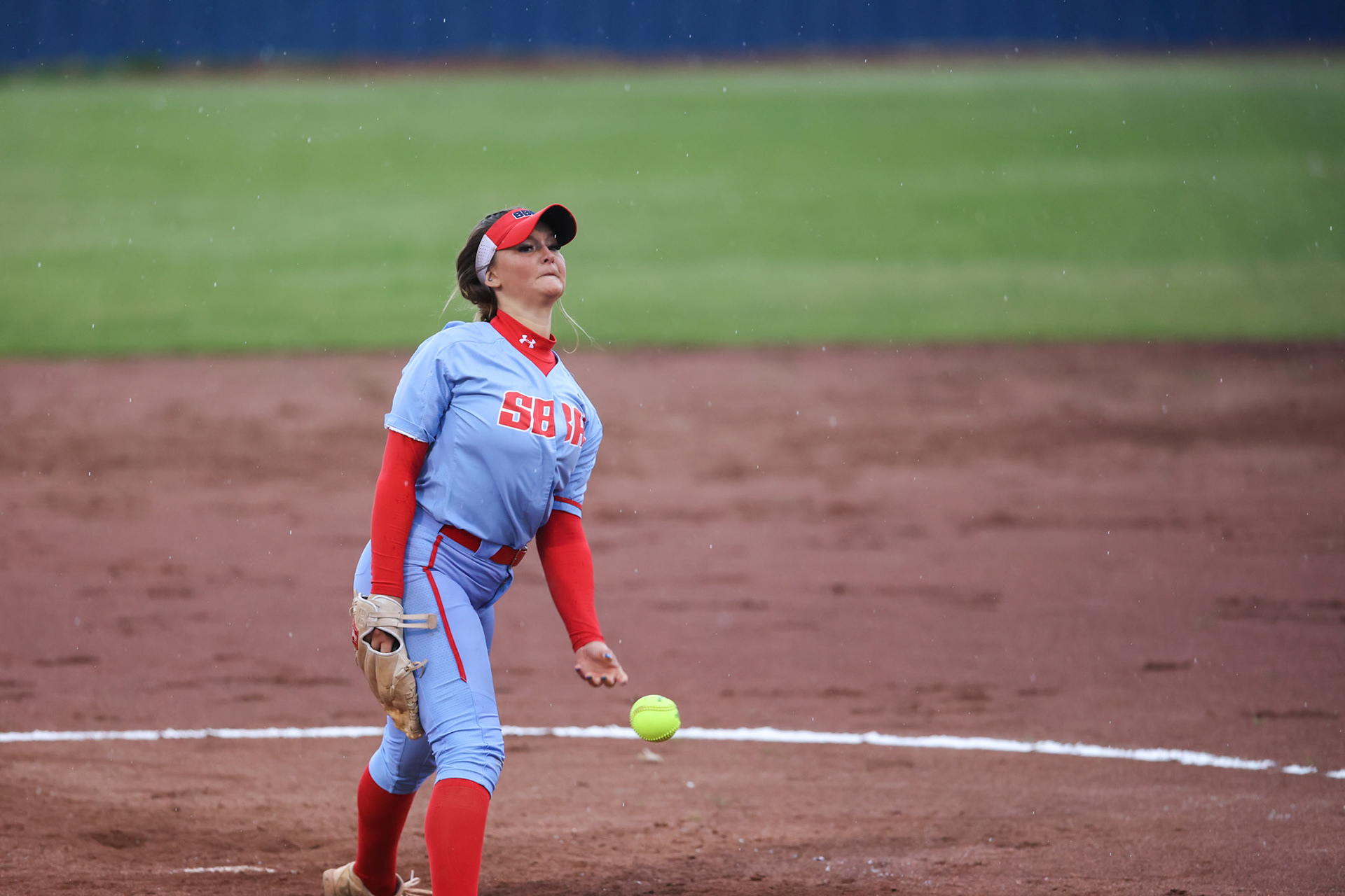 St. Benedict Softball vs Millington on Senior Night at St. Benedict at Auburndale in Memphis, TN on April 20, 2022. (Ryan Beatty/SBA)
