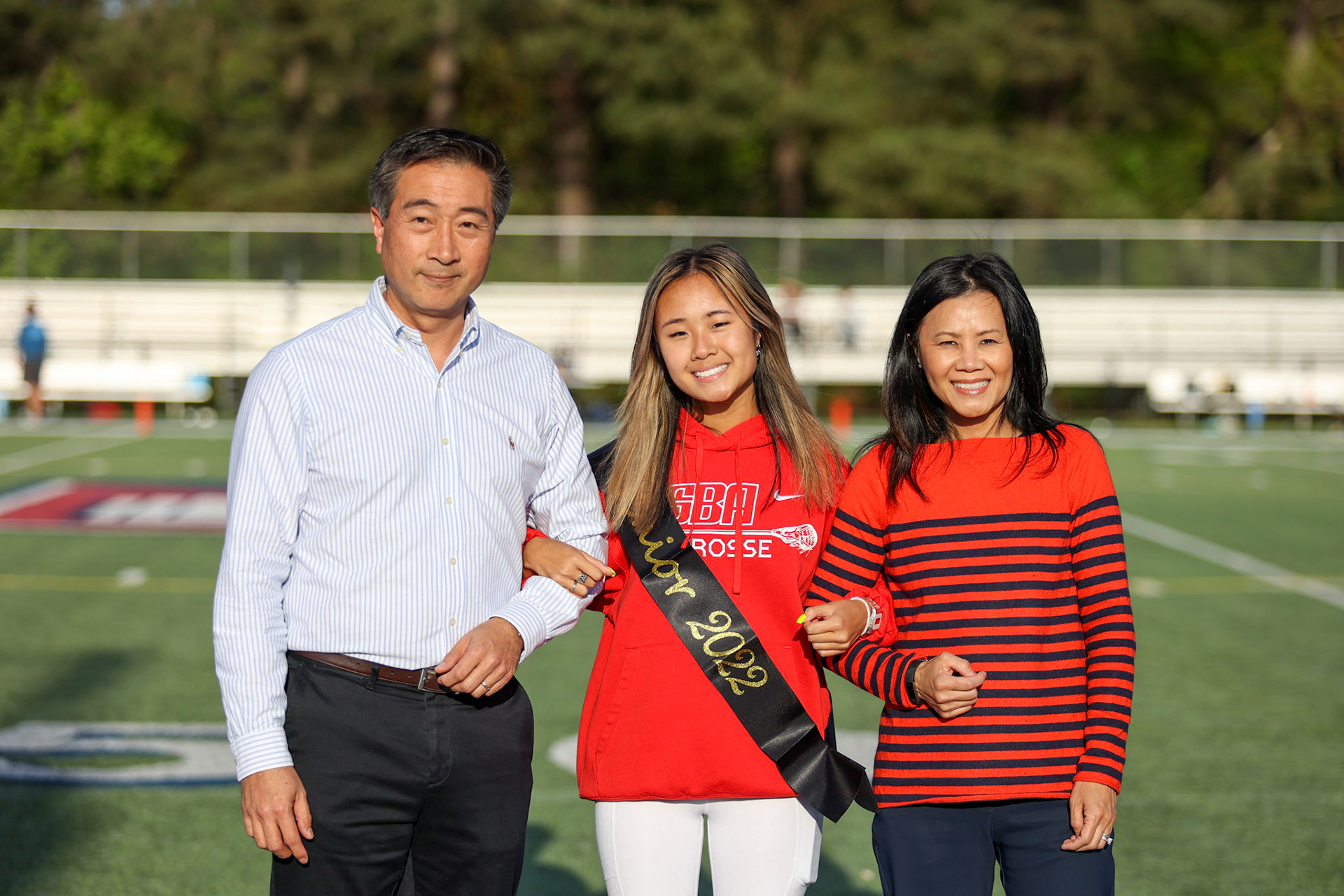St. Benedict Girls Lacrosse vs St. Agnes on Senior Night at St. Benedict at Auburndale in Memphis, TN on April 19, 2022. (Ryan Beatty/SBA)