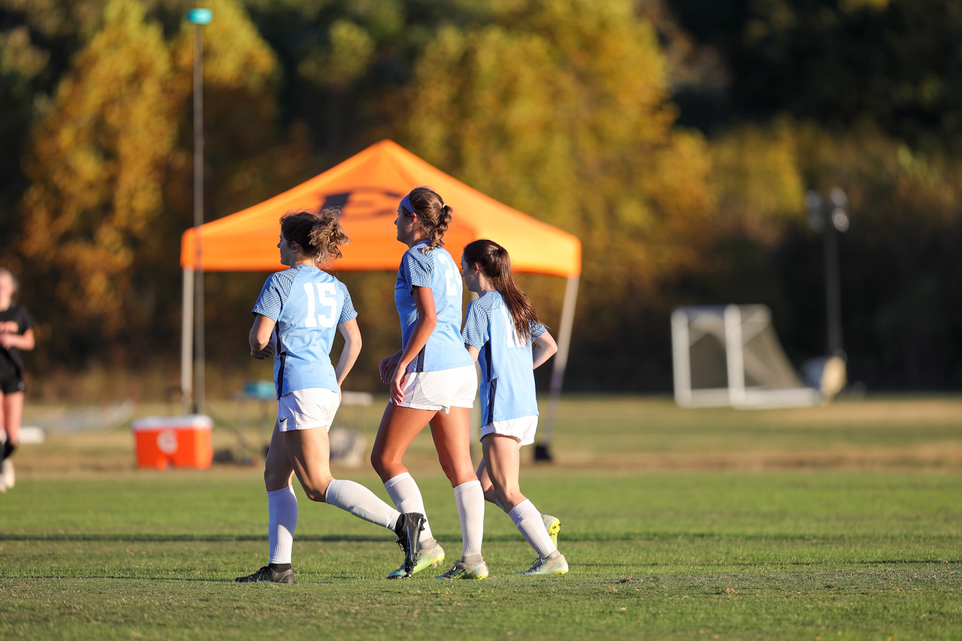 SBA Girl’s Soccer vs. Ensworth in the first round of the TSSAA State Tournament in Nashville, TN, on Oct. 17, 2022. (Ryan Beatty/SBA)
