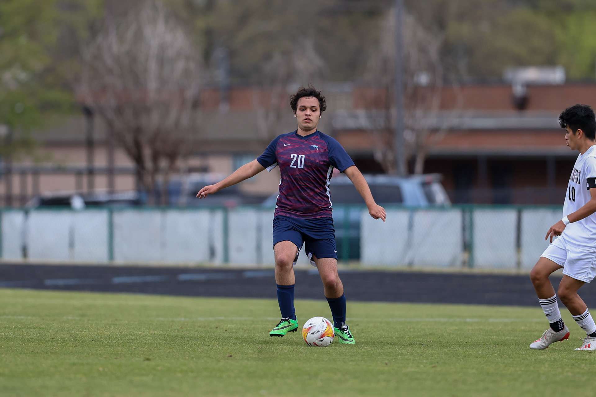 St. Benedict Soccer vs Millington on April 7, 2022 at St. Benedict At Auburndale High School in Memphis, TN. (Ryan Beatty/SBA)