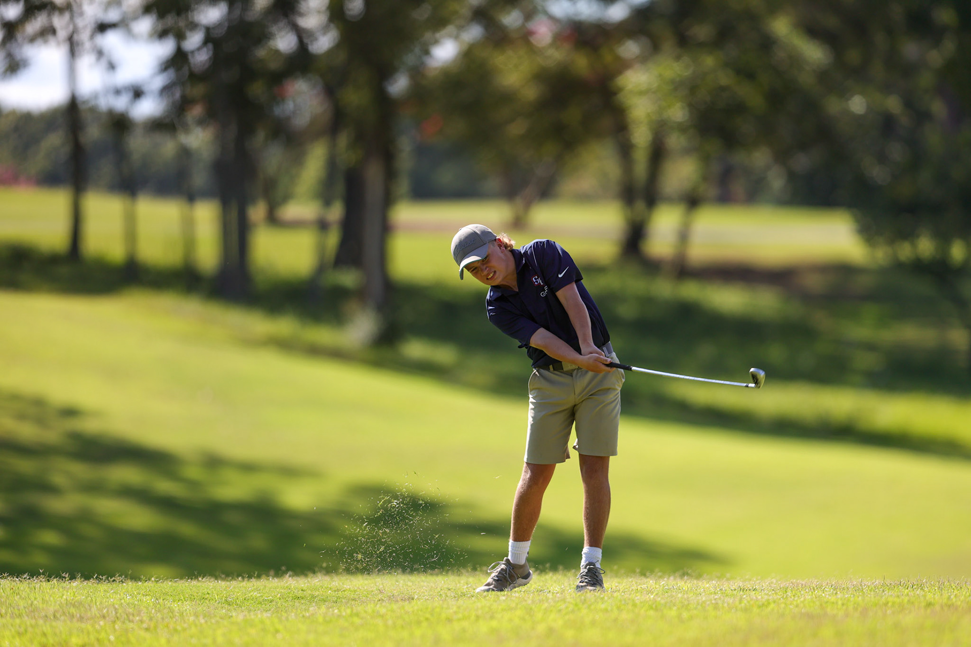 St. Benedict Boys Golf at Colonial on August 30, 2022. (Ryan Beatty/SBA)