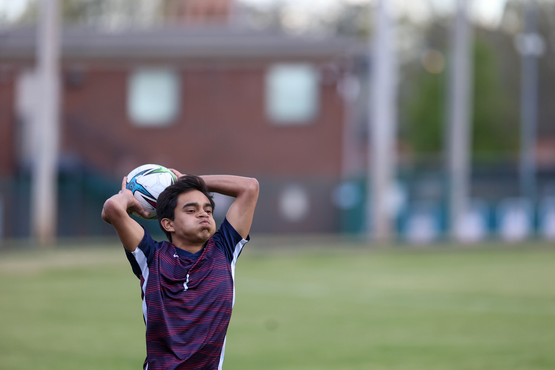 St. Benedict Soccer vs Millington on April 7, 2022 at St. Benedict At Auburndale High School in Memphis, TN. (Ryan Beatty/SBA)