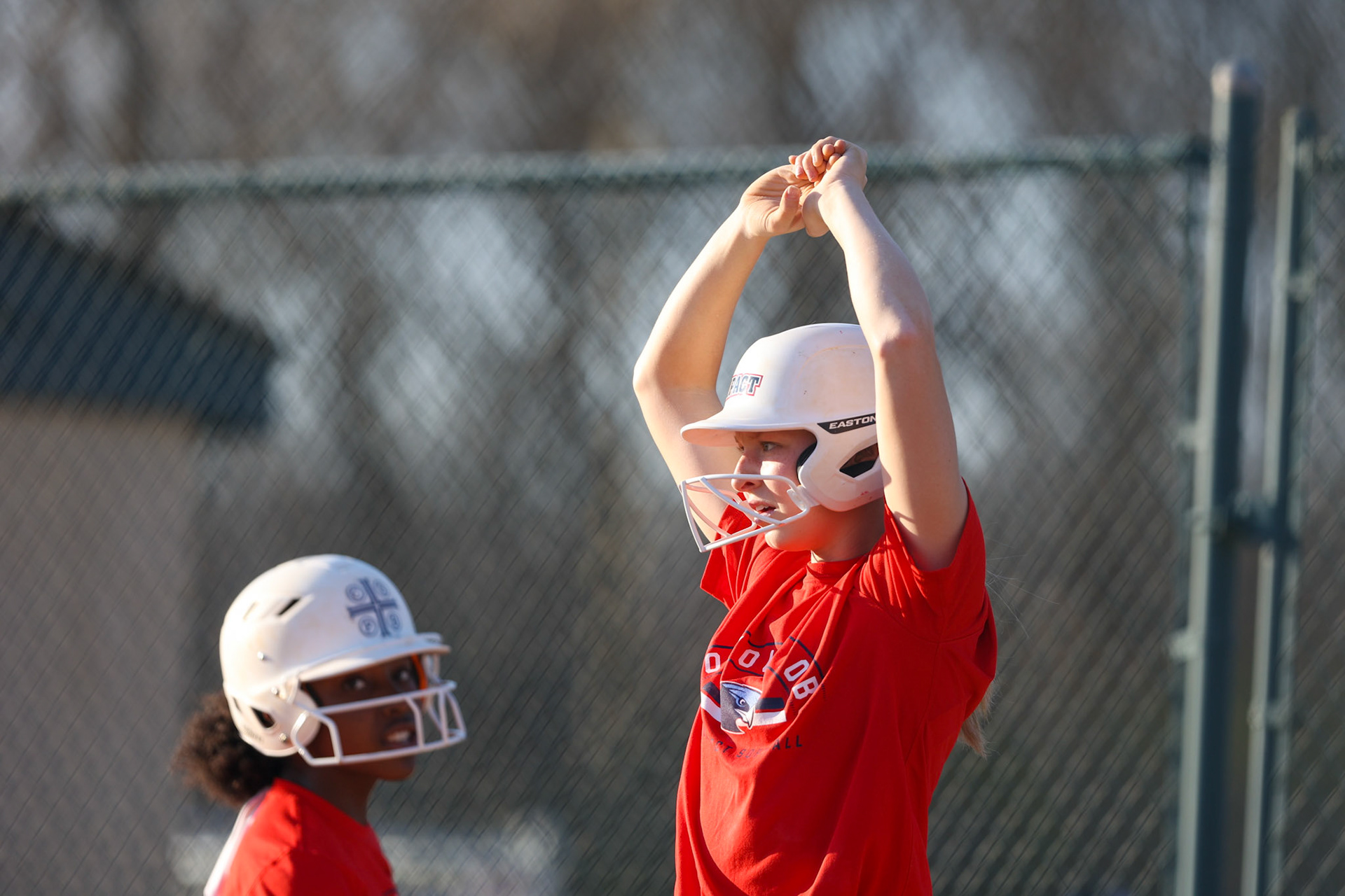 St. Benedict Softball vs Bartlett High School on March 3, 2022 at W.J. Freeman Park in Memphis, TN (Ryan Beatty/SBA)