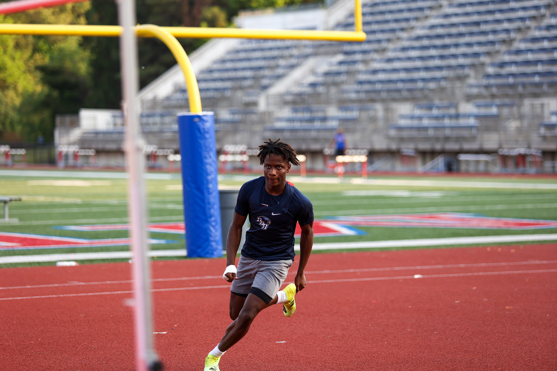 St. Benedict Track at MUS Region Meet on May 11, 2022. (Ryan Beatty/SBA)